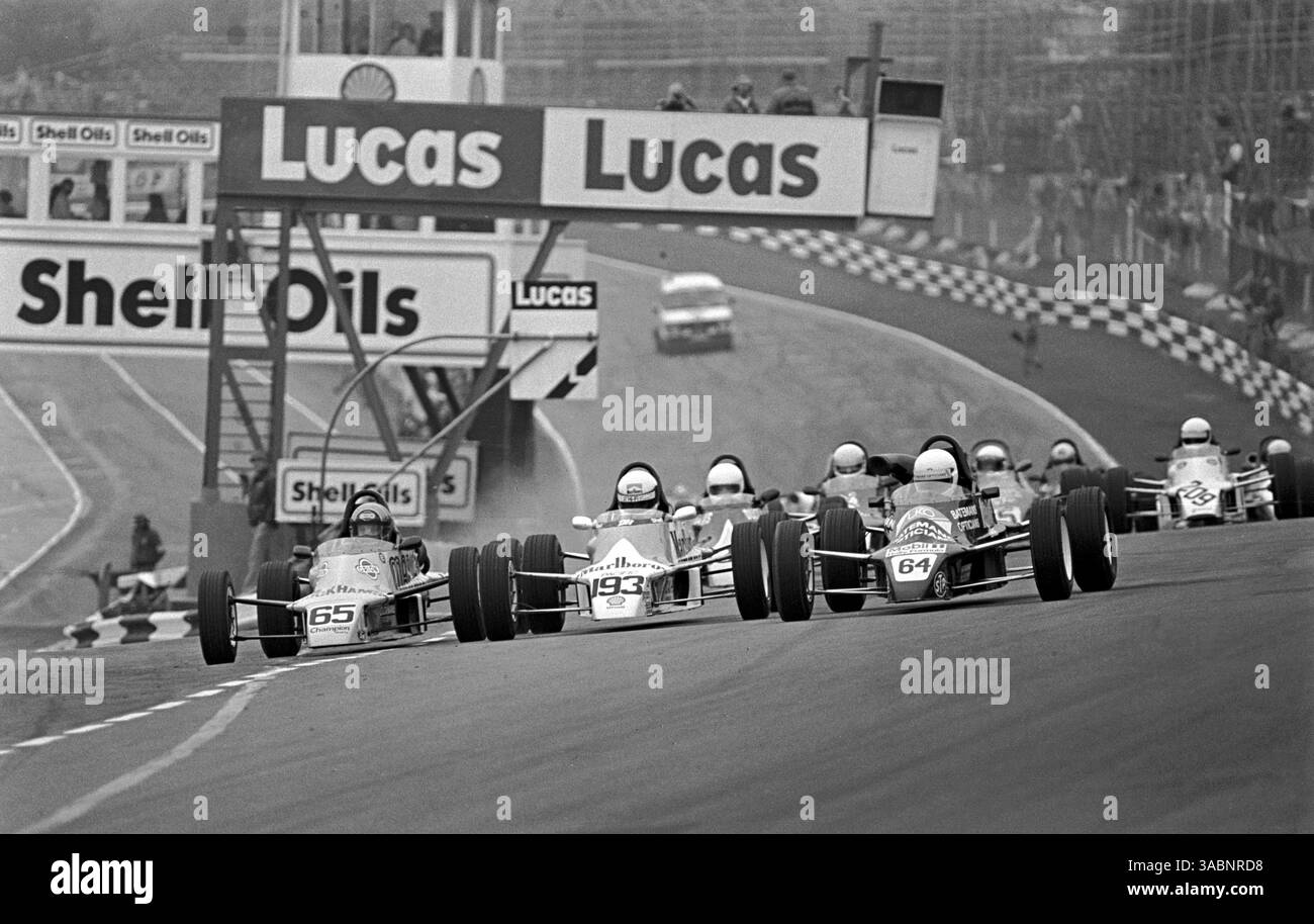 Photo Ancienne Johnny Herbert - Formula Ford Festival 1985 (Ivey Formula Quest 85FF)