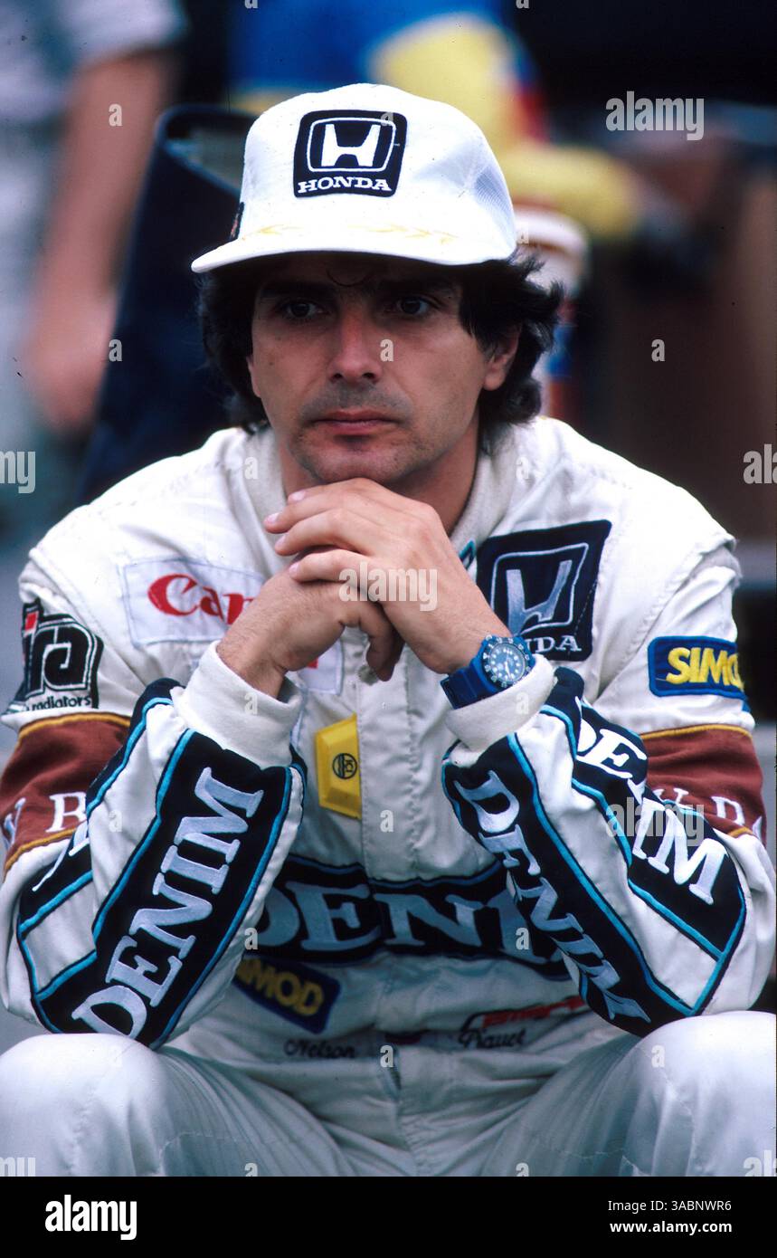 Nelson piquet 1987 hi-res stock photography and images - Alamy