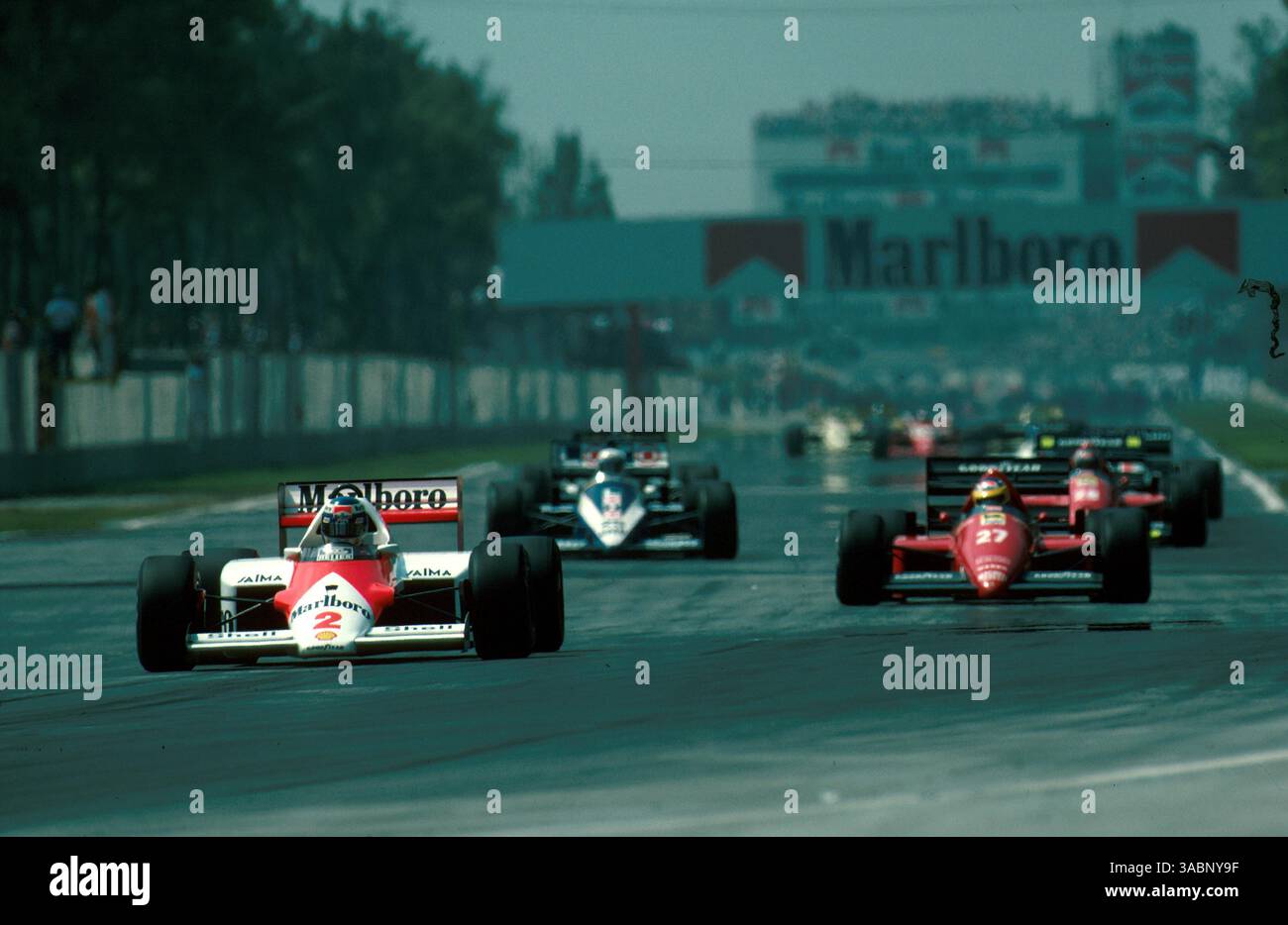 Keke Rosberg (FIN) McLaren MP4/2C Tag Porsche Marlboro Light
