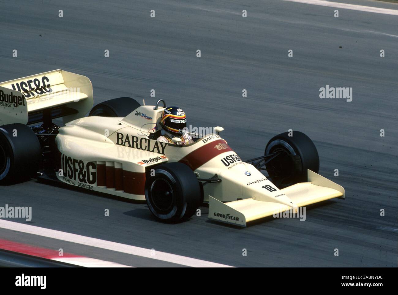 1985 Arrows A8 BMW #20 Thierry Boutsen