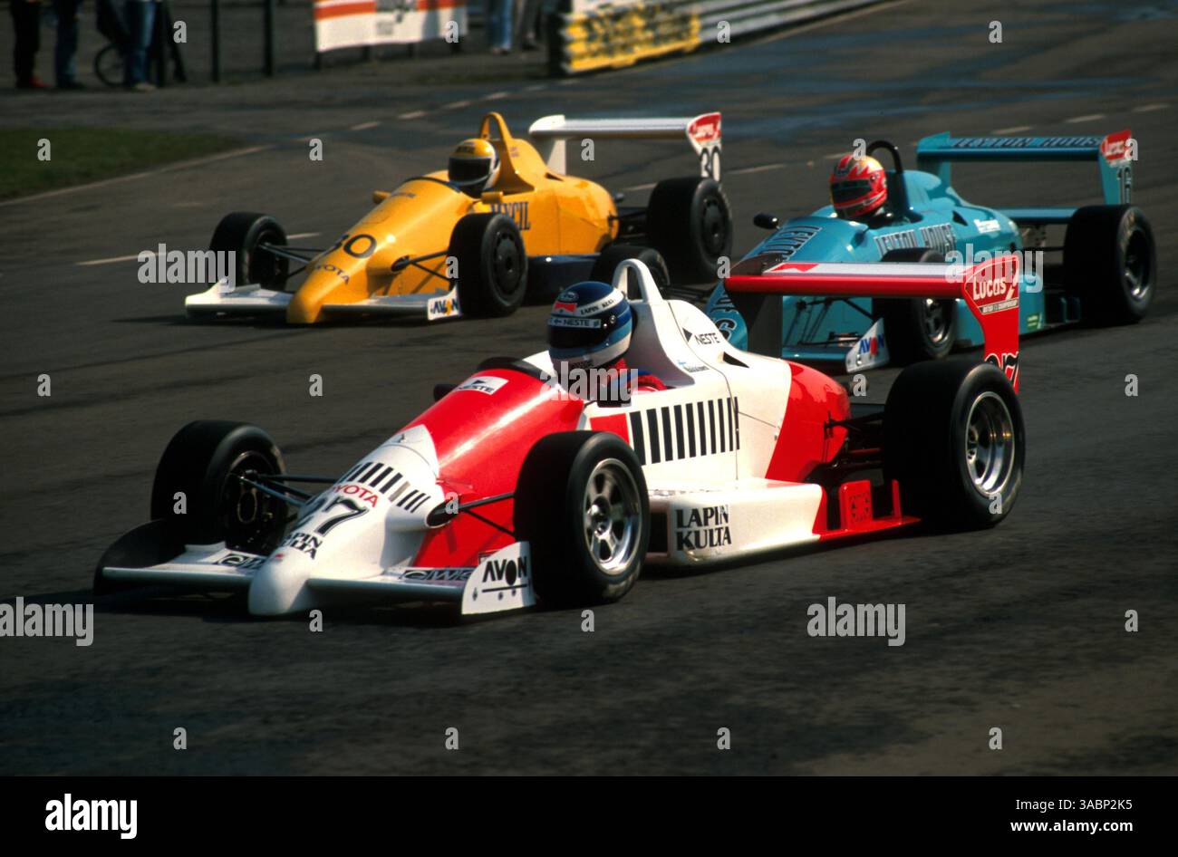 Mika Hakkinen British Formula 3 Championship 1989 Stock Photo - Alamy