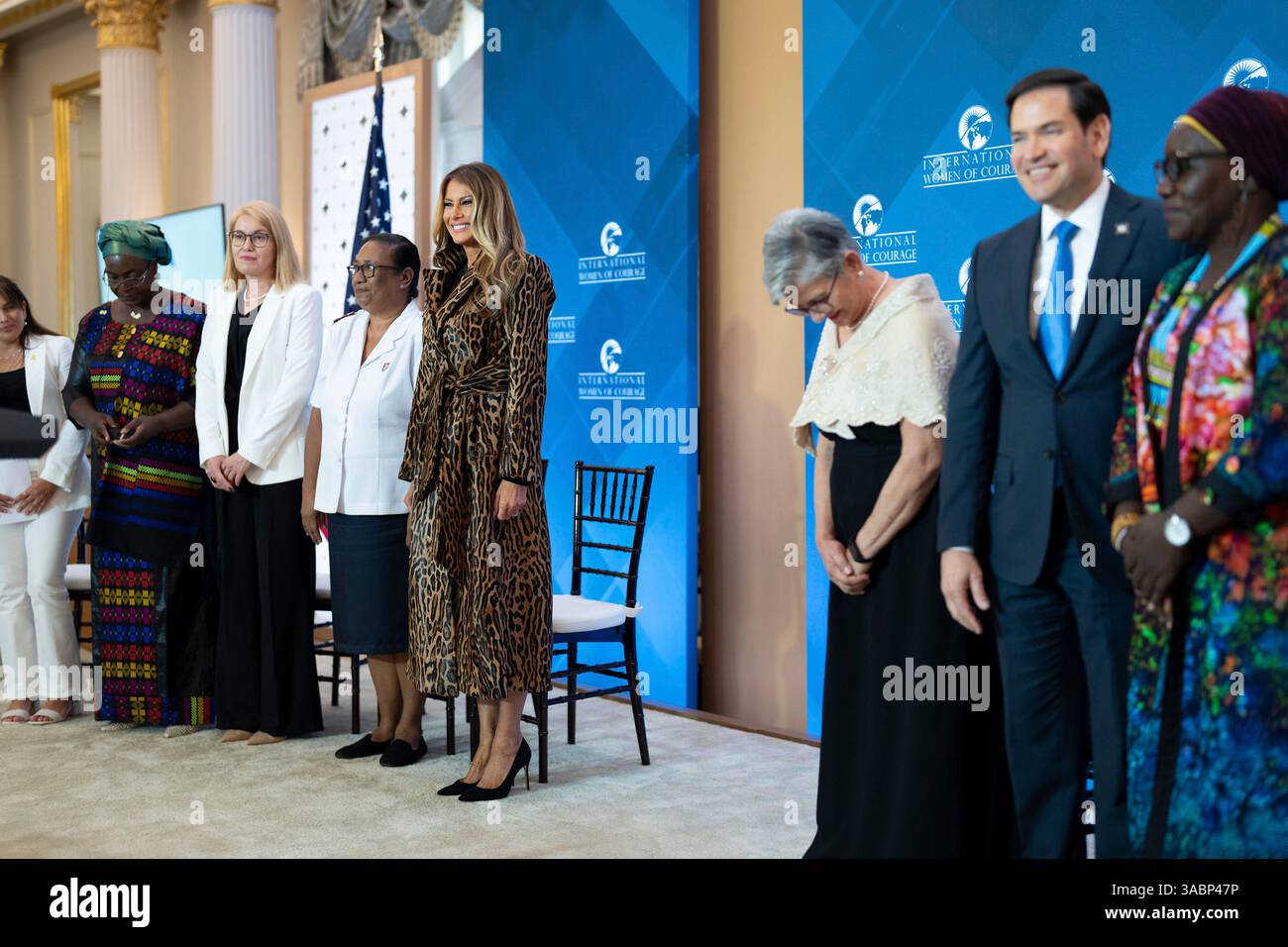 Washington, United States. 01st Apr, 2025. U.S First Lady Melania Trump