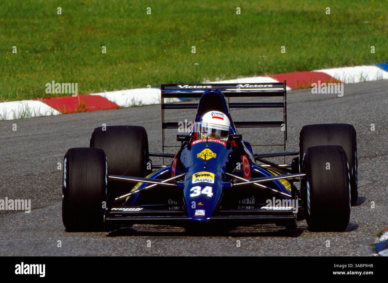 Nicola Larini Testing A Ferrari F512M Om The Road Near Modena Italy 1994 Image341468475