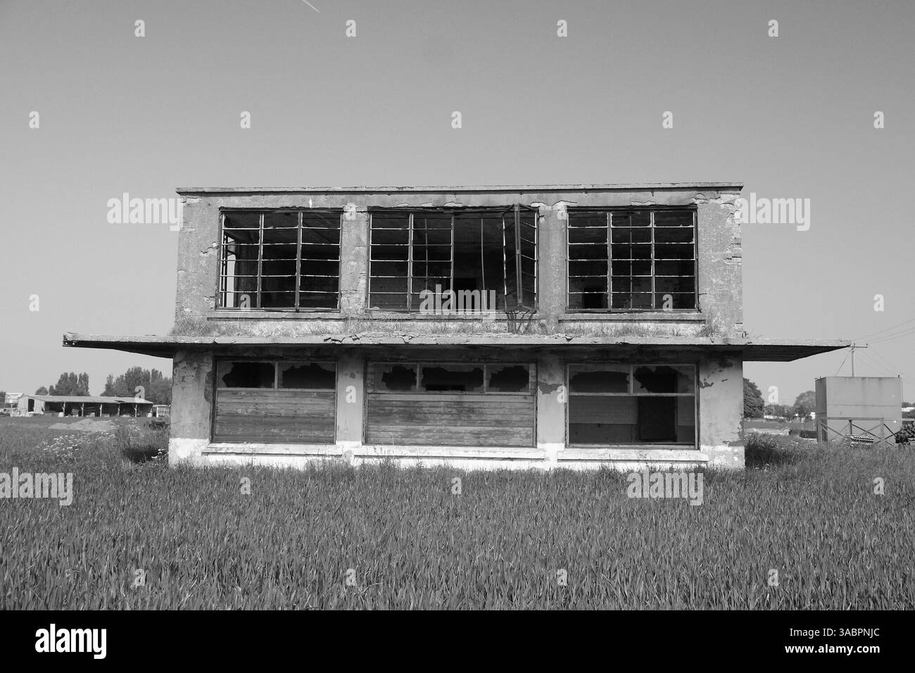 RAF Catfoss watch office. World war two military airfield architecture ...