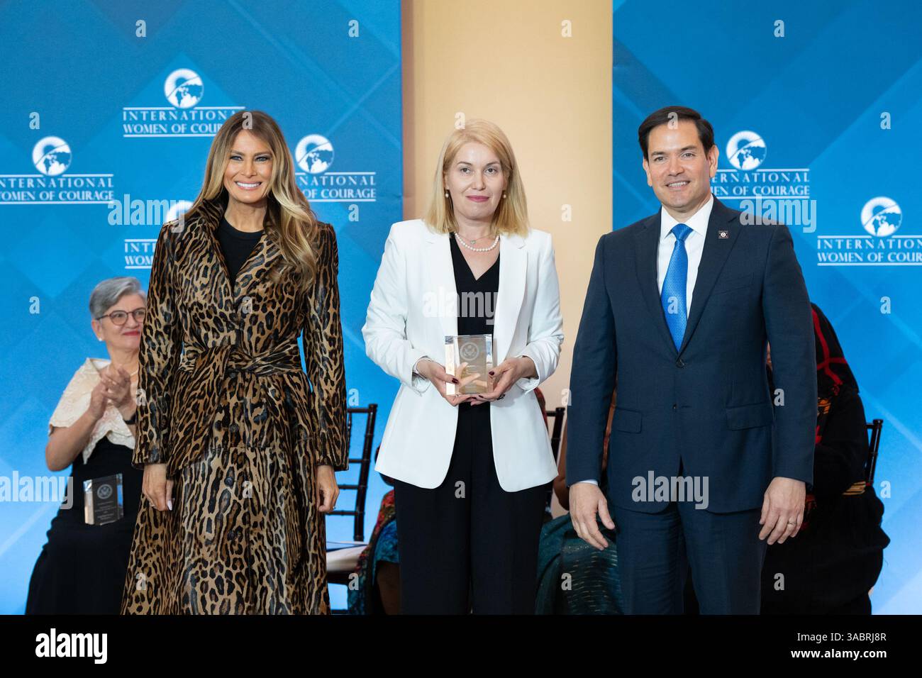 April 1, 2025, Washington, District of Columbia, USA First Lady