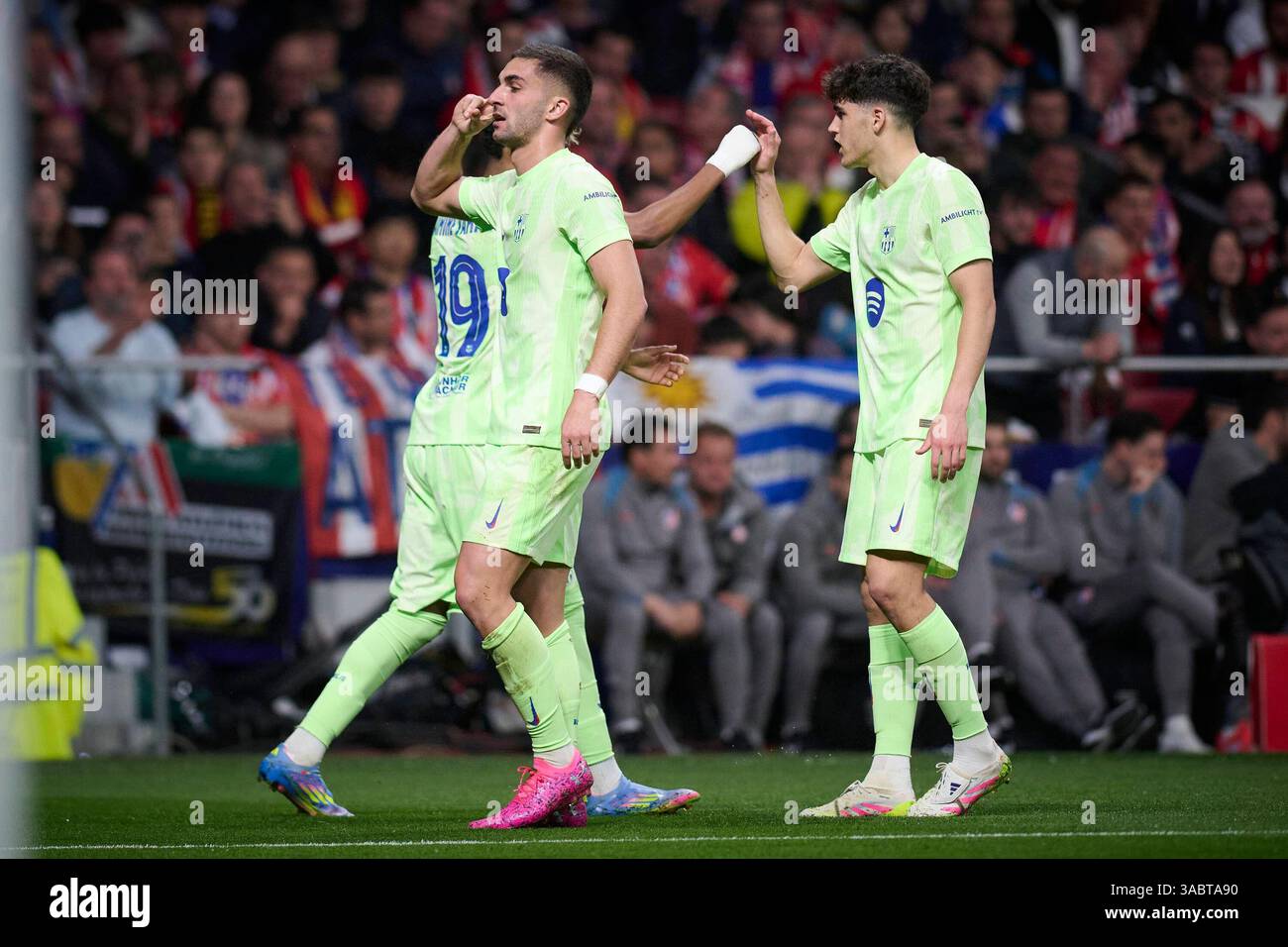 Spanish King Cup (Copa del Rey) soccer match Atletico de Madrid vs FC ...