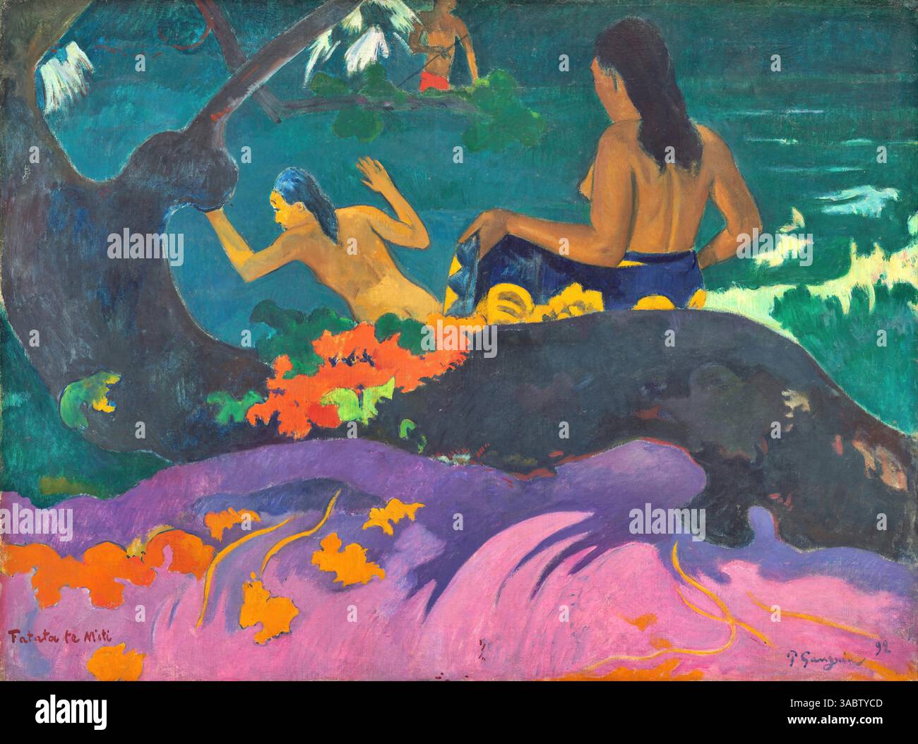 Cuadro Paul Gauguin Fatata te Miti