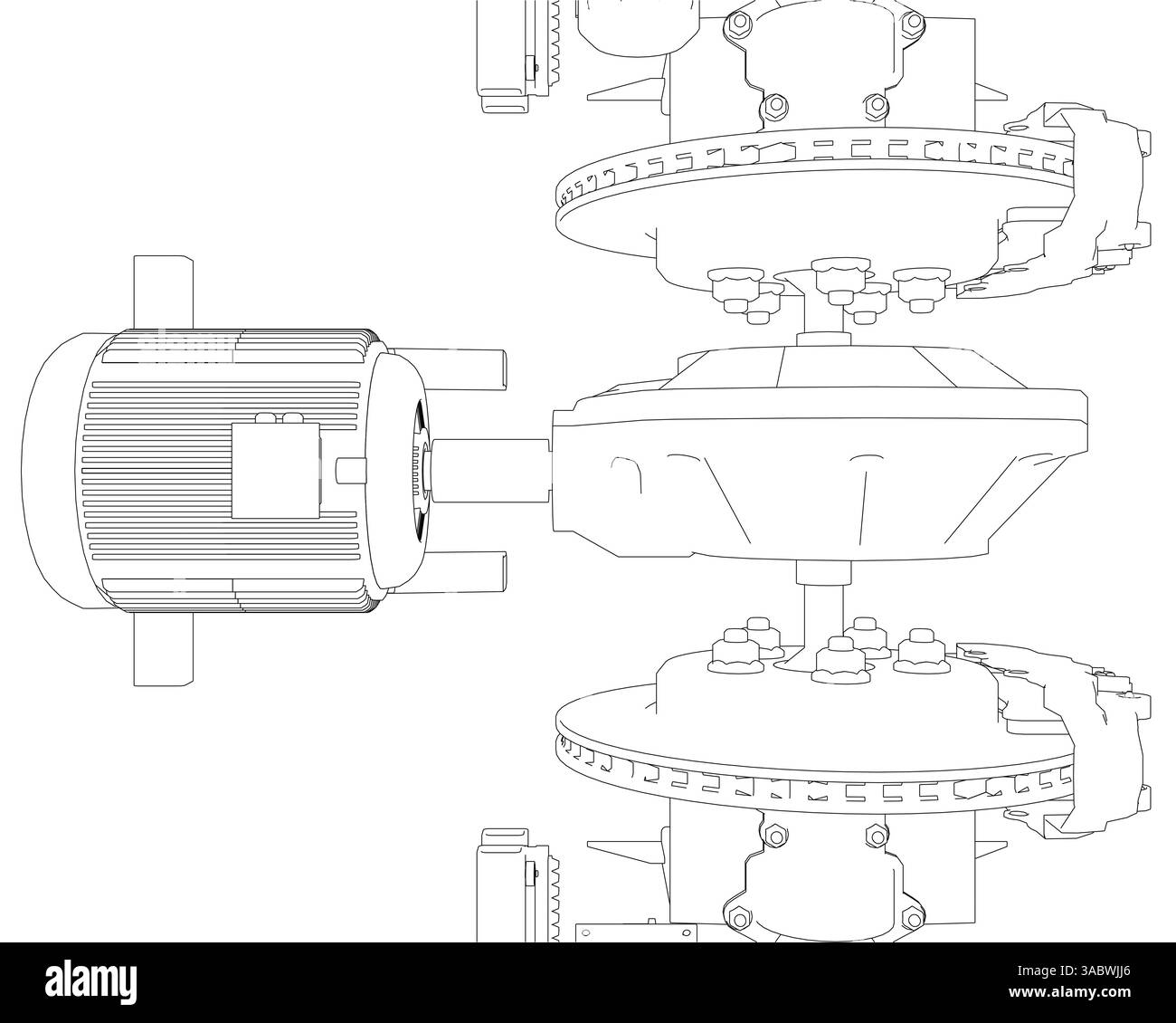 Drawing machine black white hi-res stock photography and images - Alamy