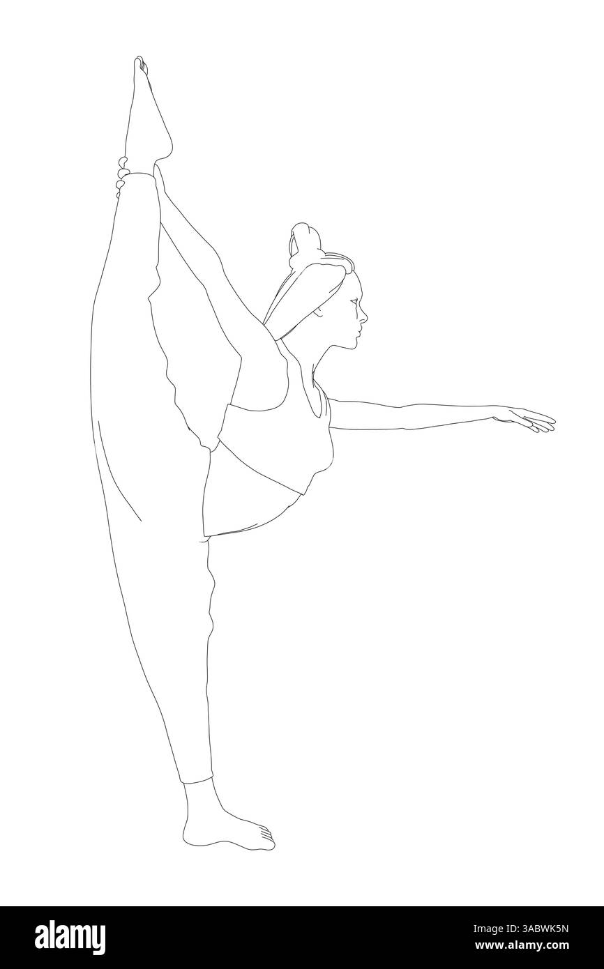 Young women doing strength Black and White Stock Photos & Images - Alamy