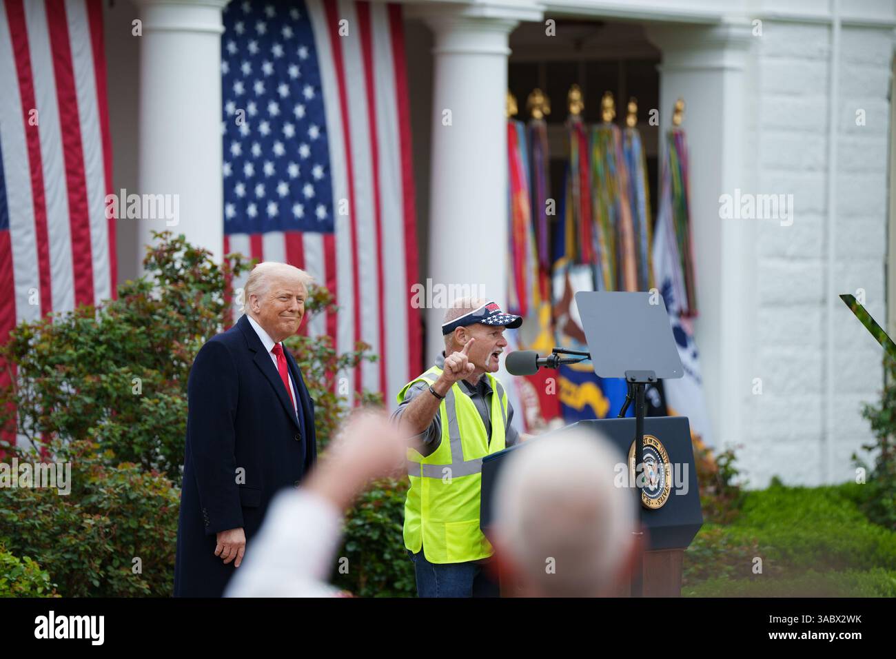 President Donald J. Trump delivers remarks on the Administration’s ...