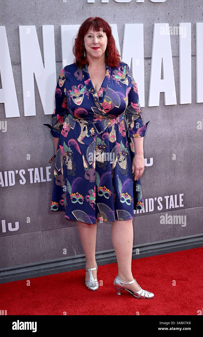 Nicola Daley arriving at Hulu’s “The Handmaid’s Tale” season six ...