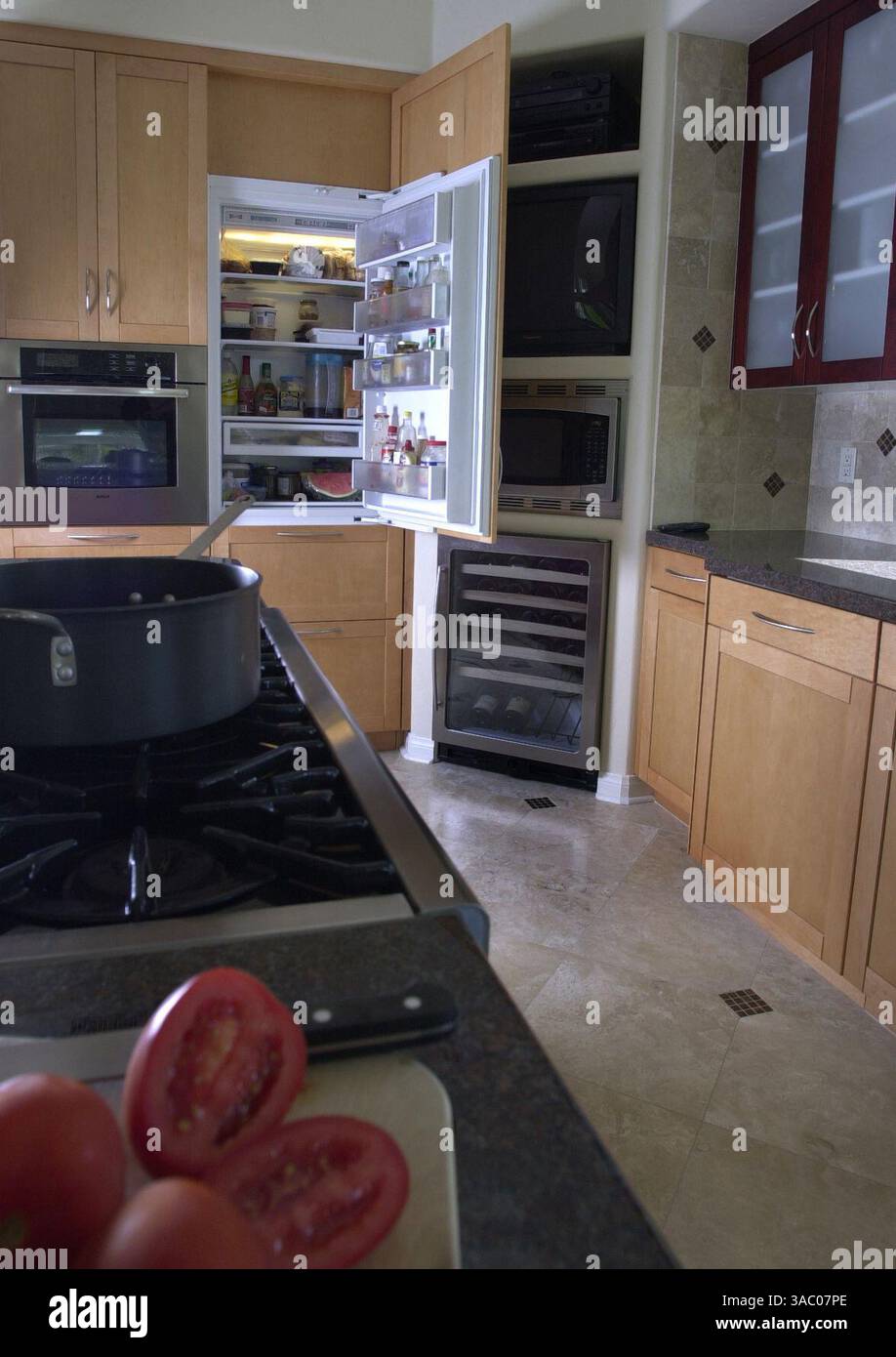 (Published 10/05/2003, I-1) Olivehain kitchen on ASID kitchen tour by ...