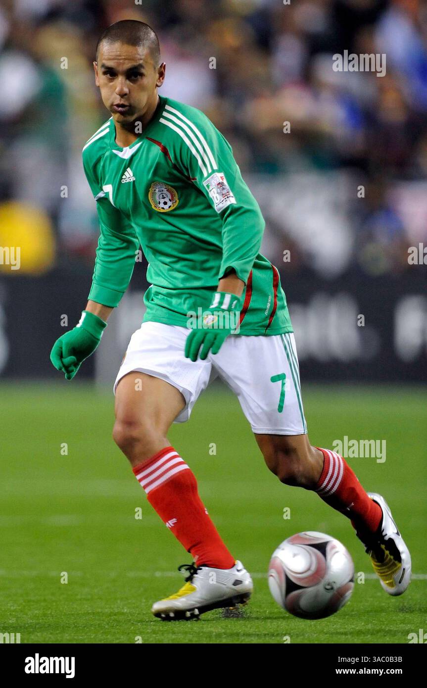 Apr 16, 2008 - Seattle, Washington, USA - JORGE HERNANDEZ #7 of Mexico's national team in action against China at Qwest Field in Seattle. Mexico defeats China 1-0. (Credit Image: © George Holland/Cal Sport Media/ZUMA Press) Stock Photo