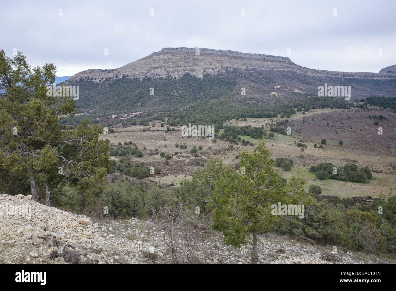 Burgos, Spain - 3 March, 2025: Sad Hill Cemetery, set for the finale of ...