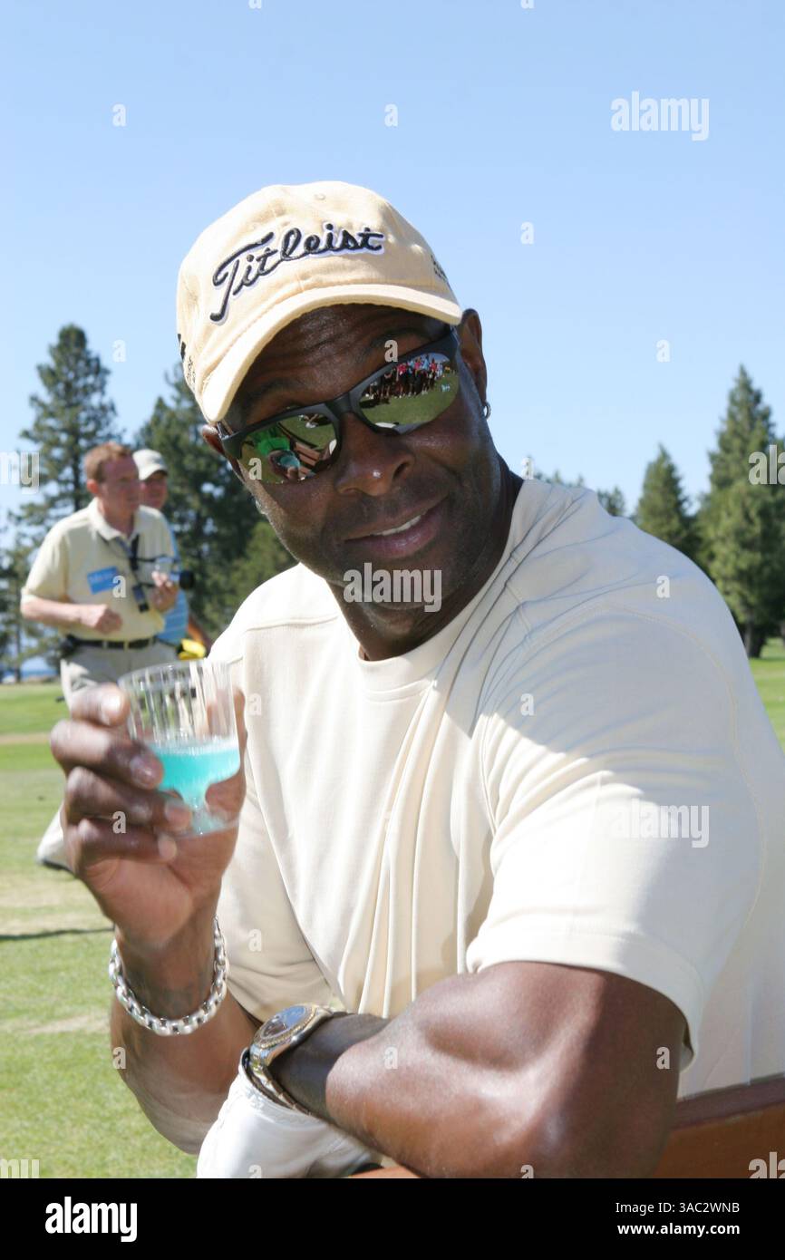 Jul 13, 2007 - Stateline, NV, USA - Former NFL star, JERRY RICE played ...