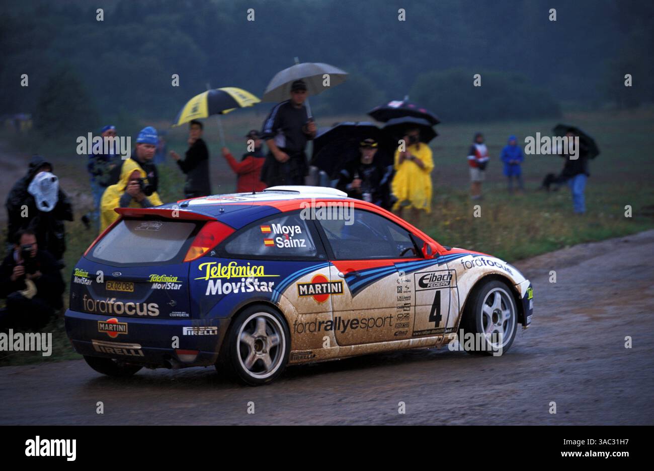 Ford Focus WRC Sainz 1:43 Rally Montecarlo 2000 SKID (Neuf avec