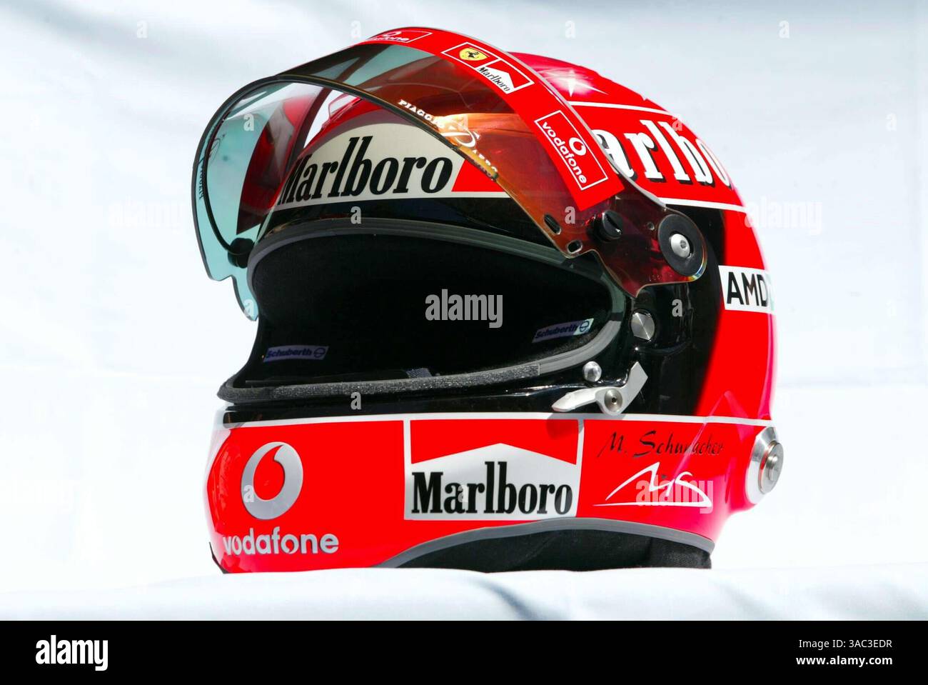 The Helmet Of Michael Schumacher GER Ferrari Formula One World the-helmet-of-michael-schumacher-ger-ferrari-formula-one-world