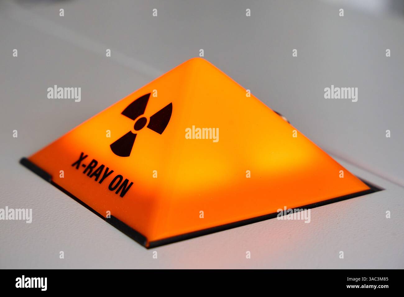x ray on signal Stock Photo