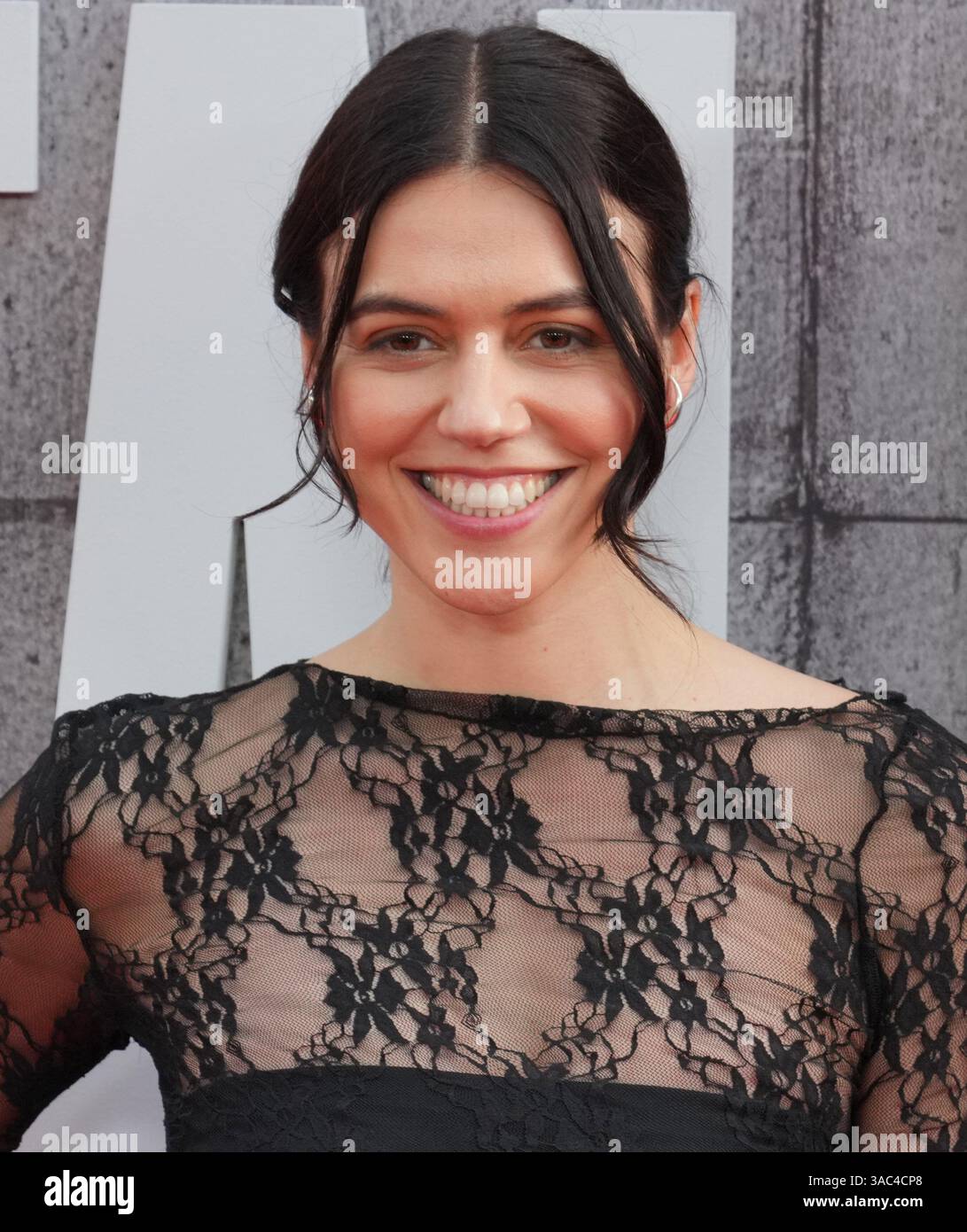 Los Angeles, USA. 02nd Apr, 2025. Nina Kiri arrives at the Hulu's THE