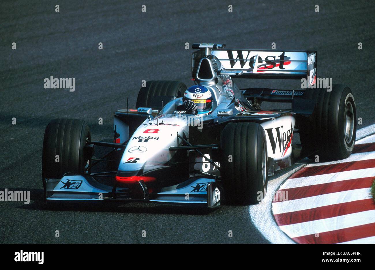 Mika hakkinen 1998 japanese grand prix hi-res stock