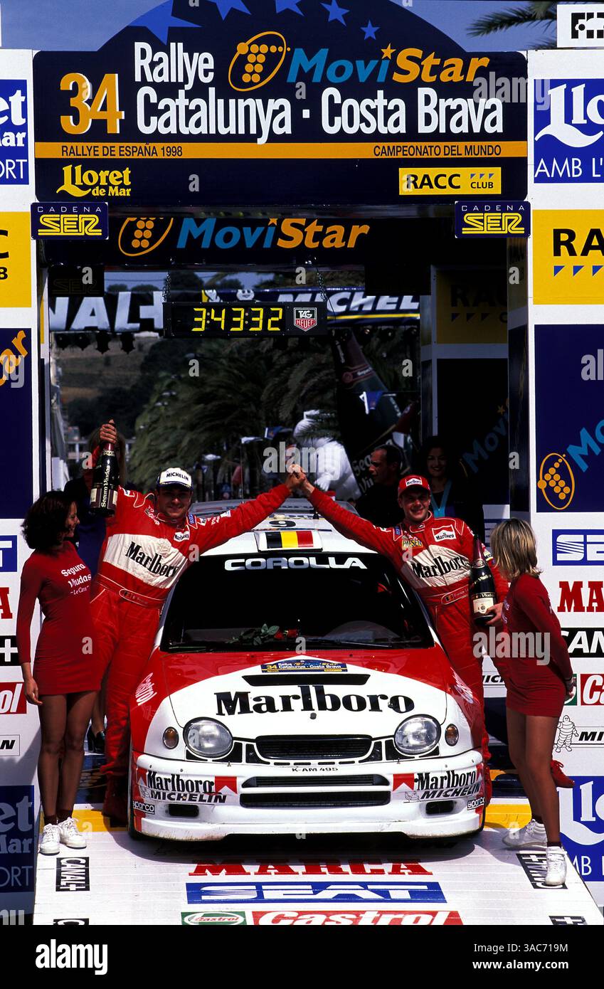 TOYOTA COROLLA WRC n° 25 RALLYE DU PORTUGAL 1999 DECAL 1/43e