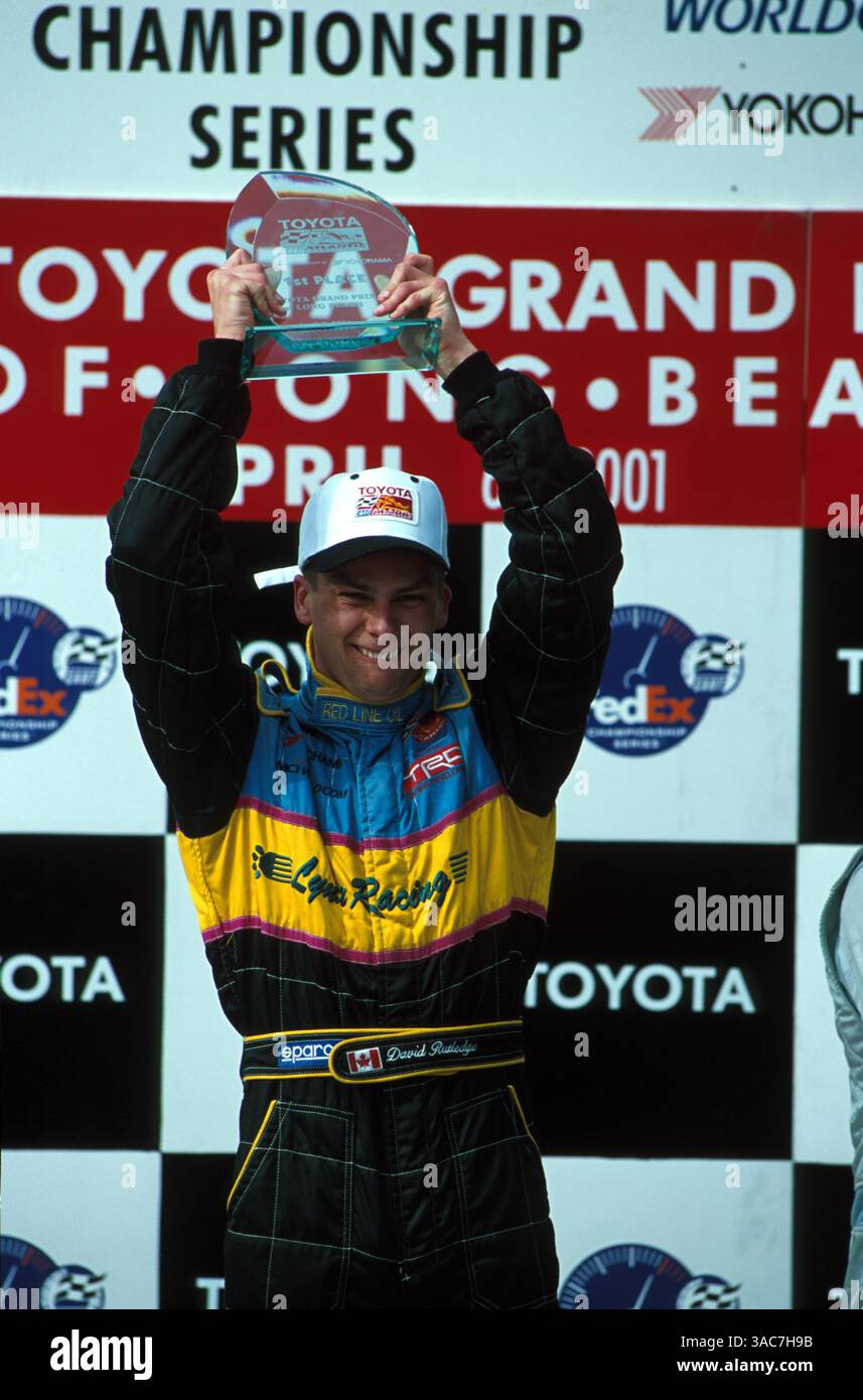 David's Rutledge Race winner David Rutledge, Lynx Racing.Toyota Atlantic, Long Beach ...