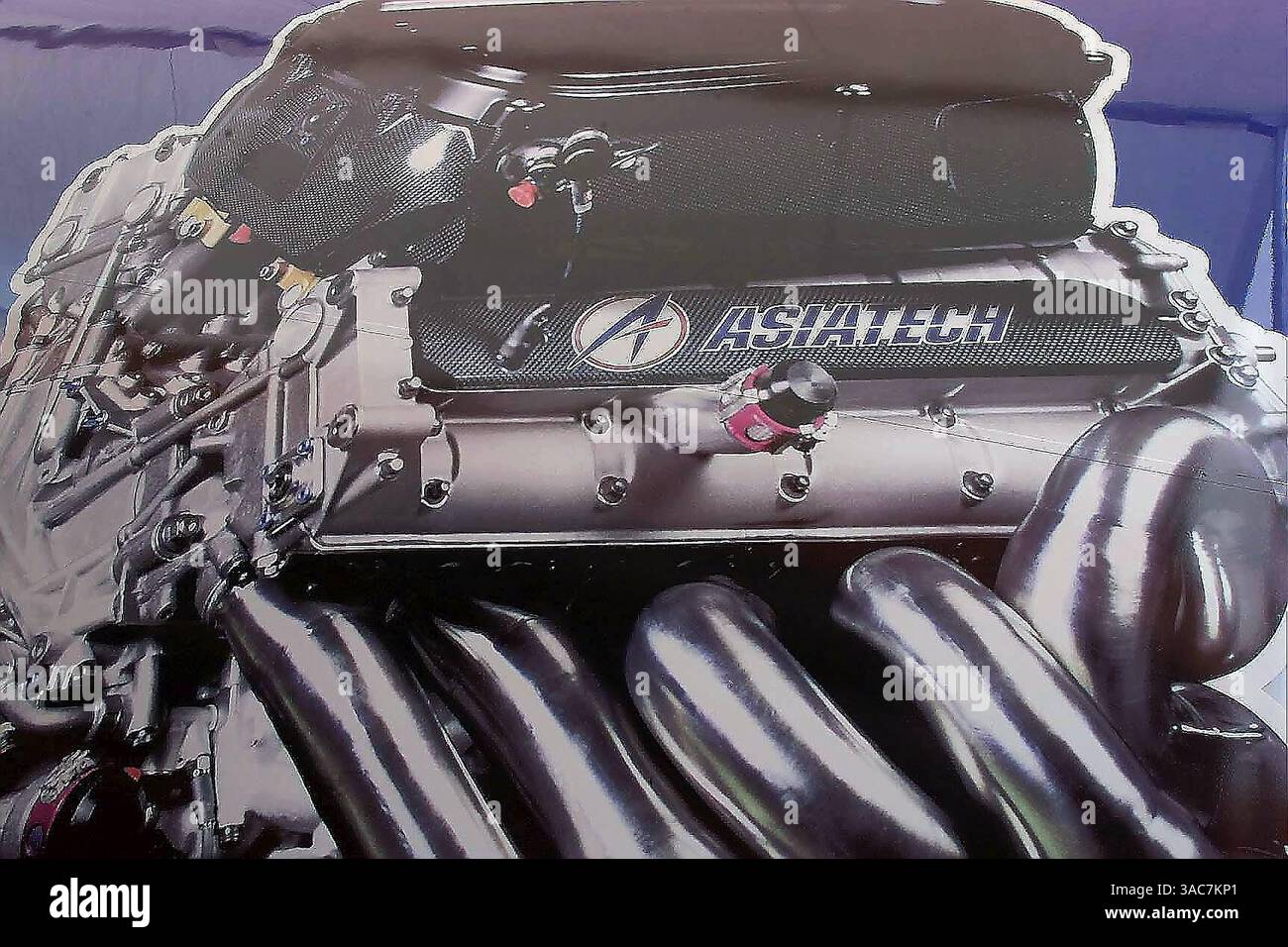 The Asiatech engine. ..Belgian Grand Prix, Spa-Francorchamps, 30 August ...