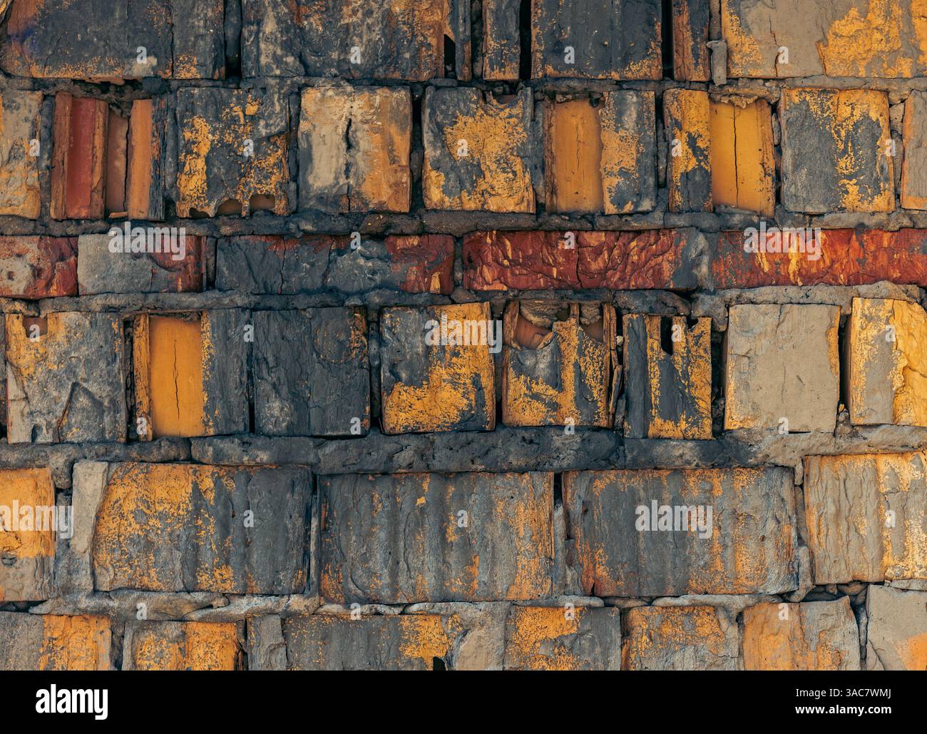 Texture of old brick wall Stock Photo