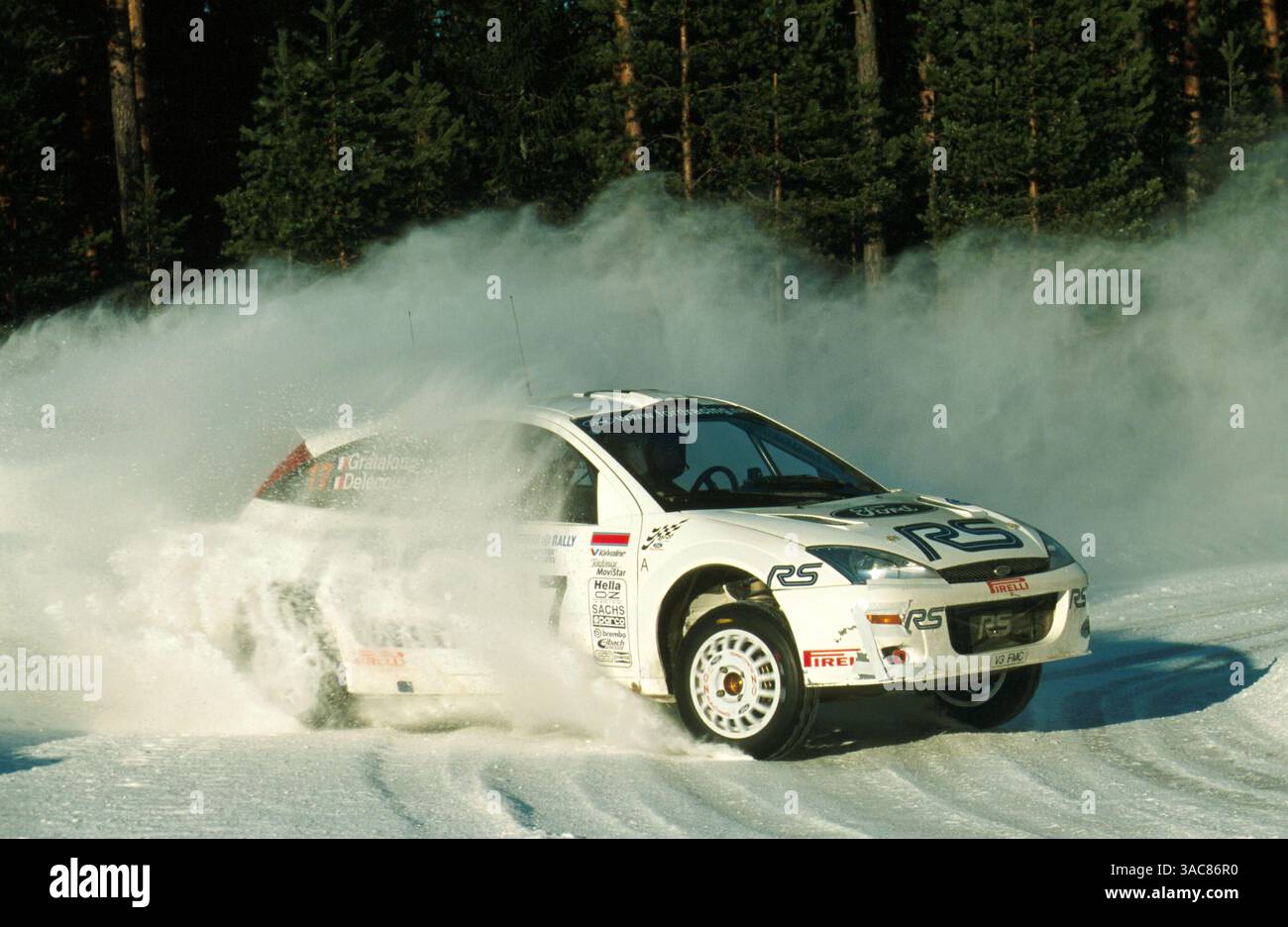 Ford Focus WRC Delecour Rally Nouvelle Zelande 2001 IXO Ref RAM034