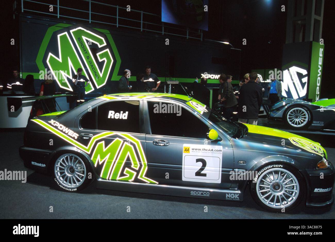 The MG ZS EX259 Touring car.MG X-Power Motorsport Launch, NEC