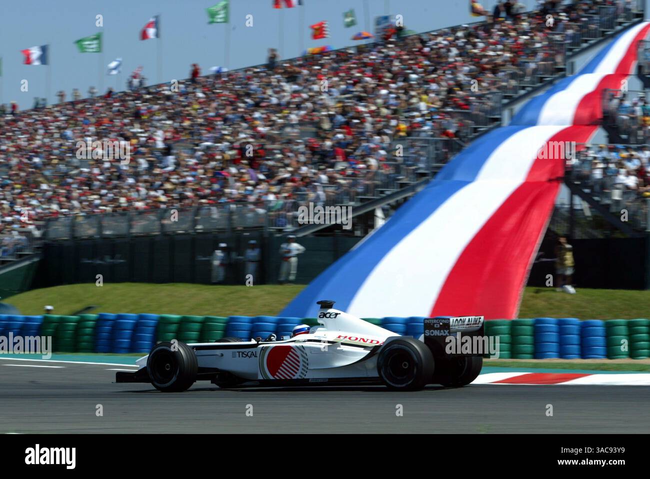 France Olivier Panis BAR-Honda during British Grand Prix at