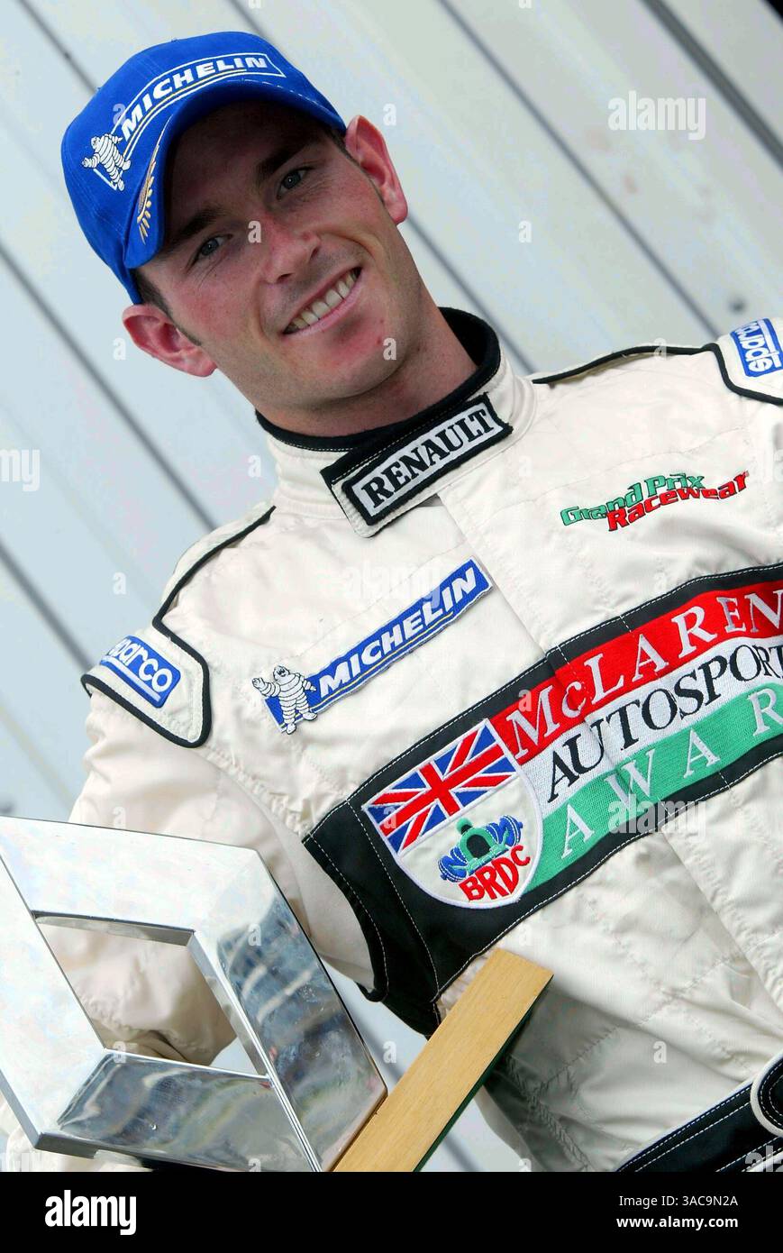 Race winner Danny Watts (GBR) Fortec..British Formula Renault ...
