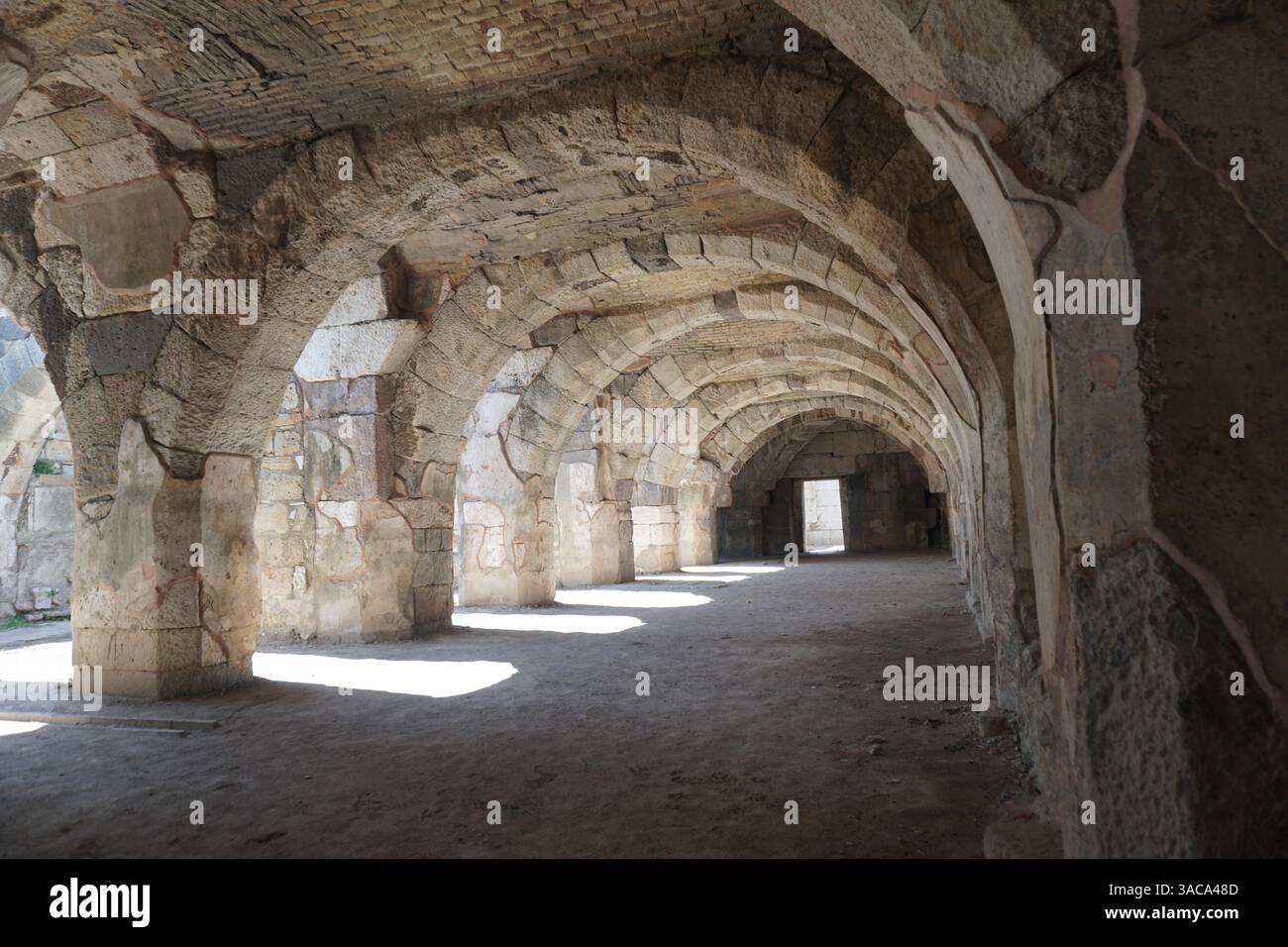 Ruins of the Agora in Smyrna, modern day Izmir, Turkey Stock Photo - Alamy