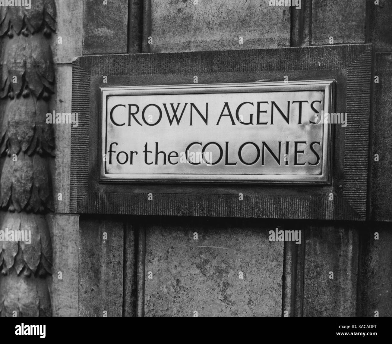 Crown agents for the colonies hi-res stock photography and images - Alamy