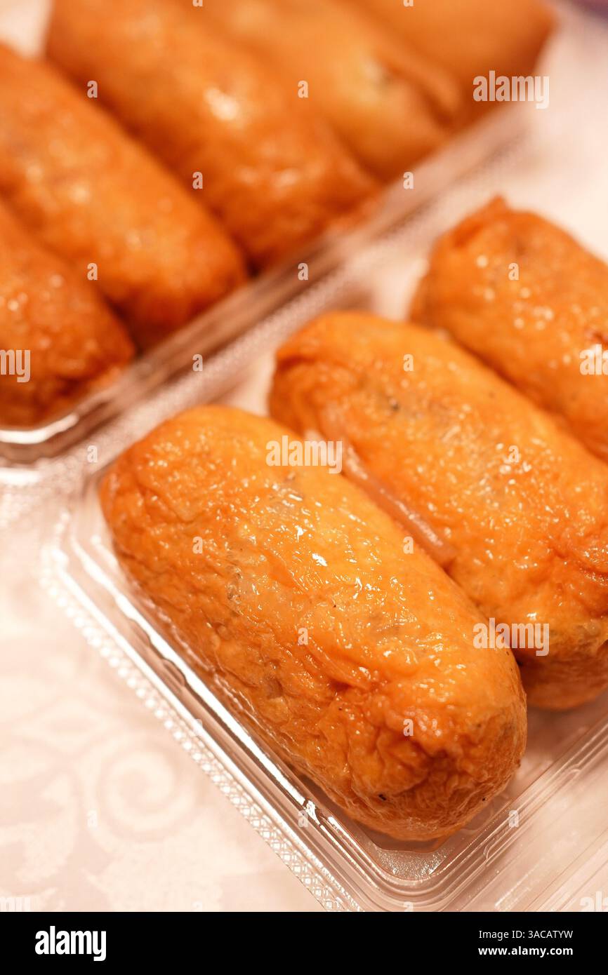 Inari sushi japanese food hi-res stock photography and images - Alamy