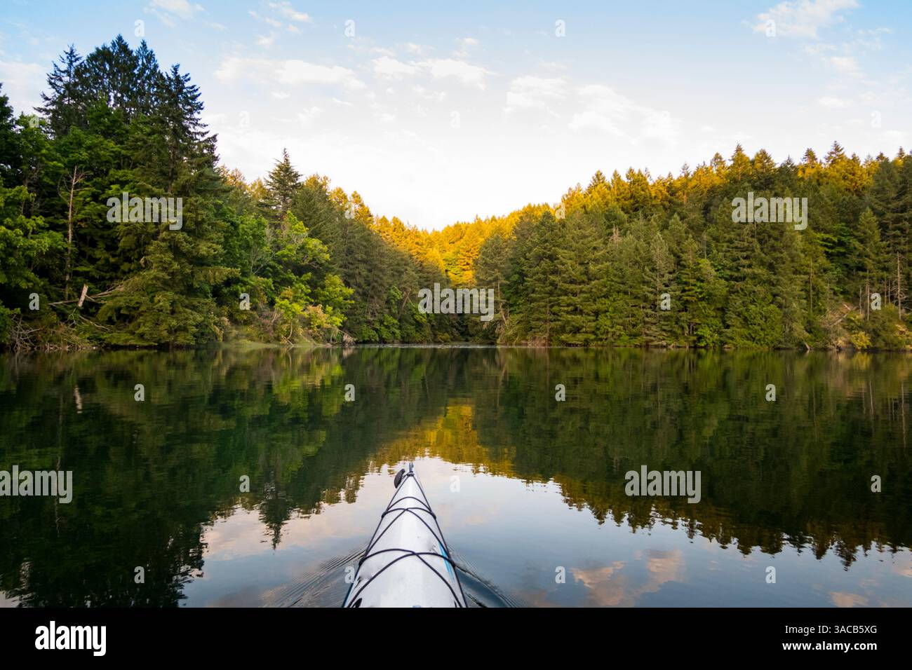 Tod Inlet, Brentwood, Saanich Peninsula, British Columbia, Canada Stock Photo