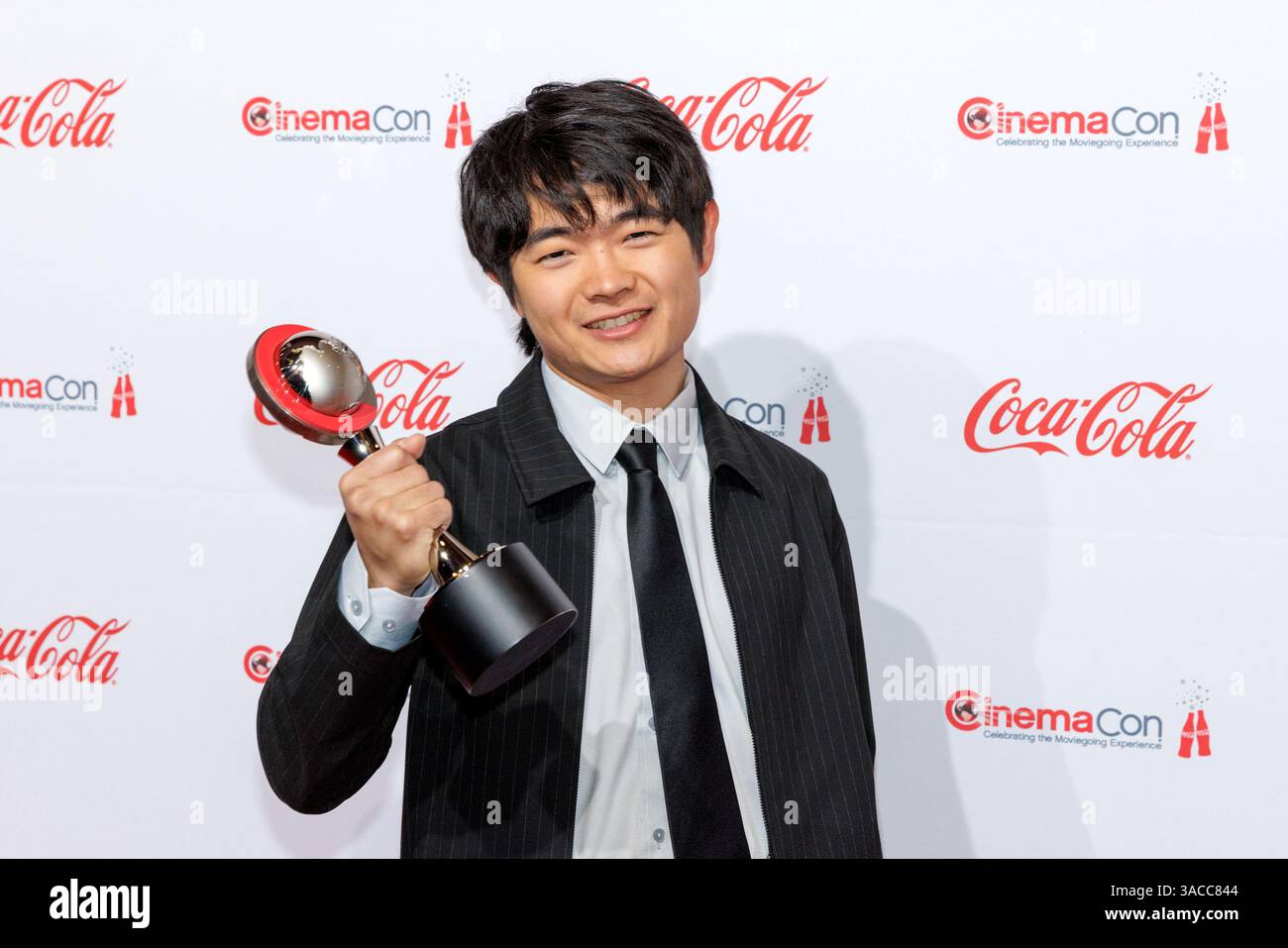 Las Vegas, USA. 03rd Apr, 2025. Ben Wang attends the CinemaCon Big ...