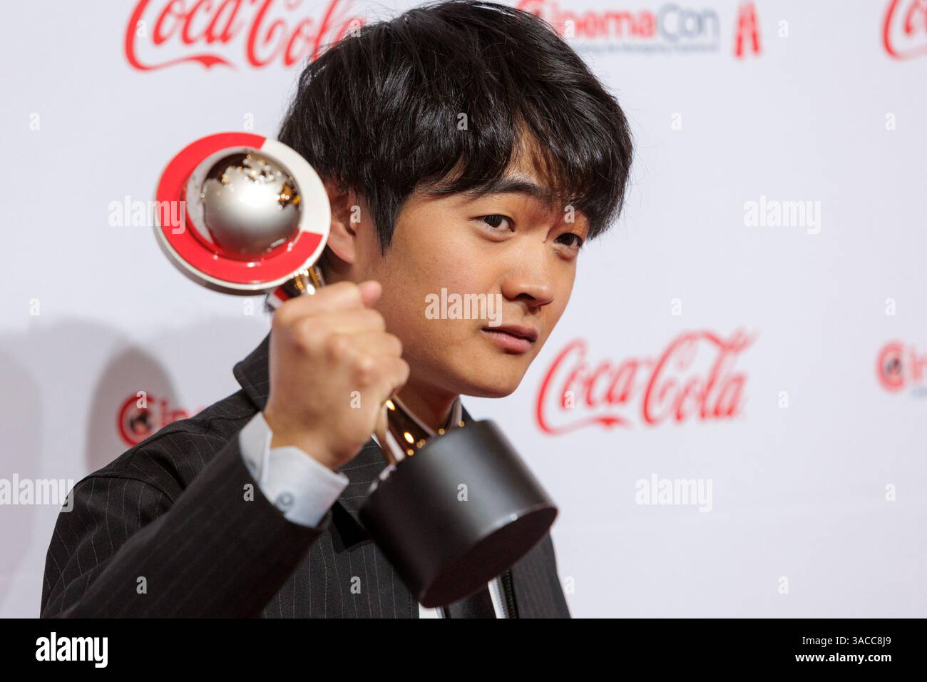 Las Vegas, USA. 03rd Apr, 2025. Ben Wang attends the CinemaCon Big ...