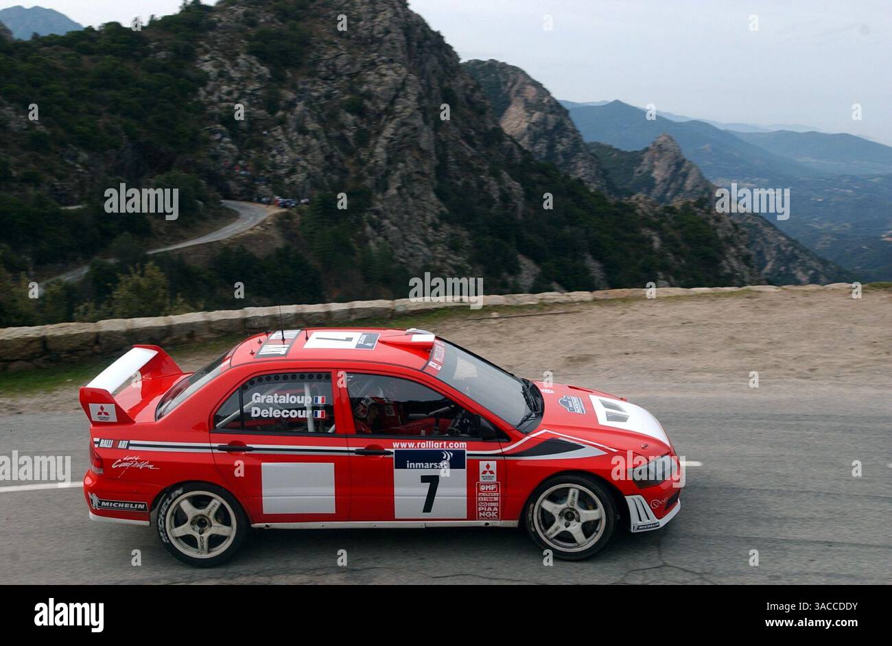 1/43 AUTOart '01 Mitsubishi Lancer EVO VII WRC #7 Makinen