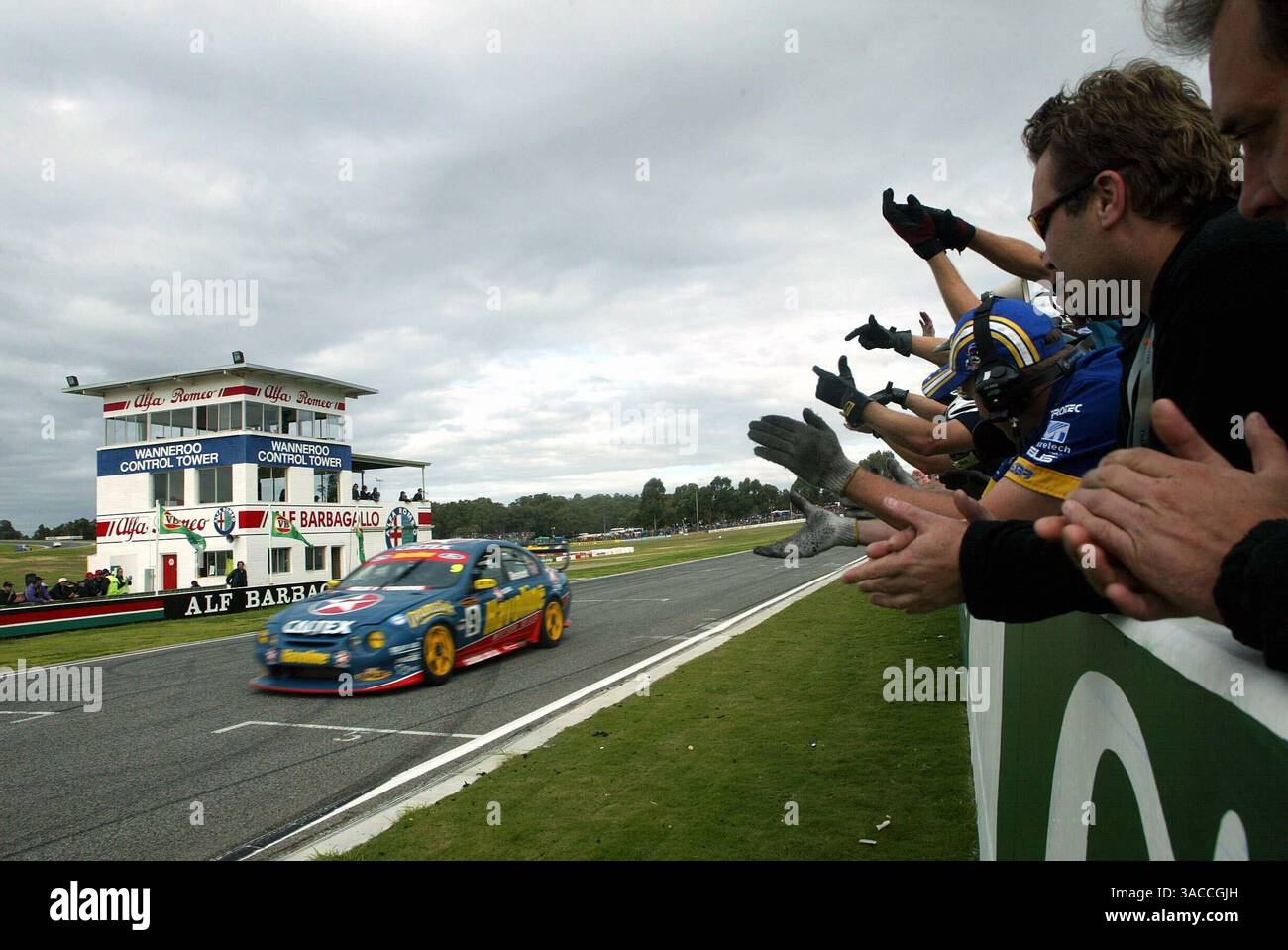 David Besnard (AUS) Ford Falcon finishes second in round 3 ..Australian ...