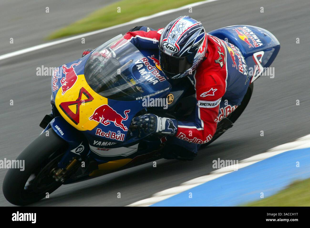 Red bull yamaha wcm hi-res stock photography and images - Alamy