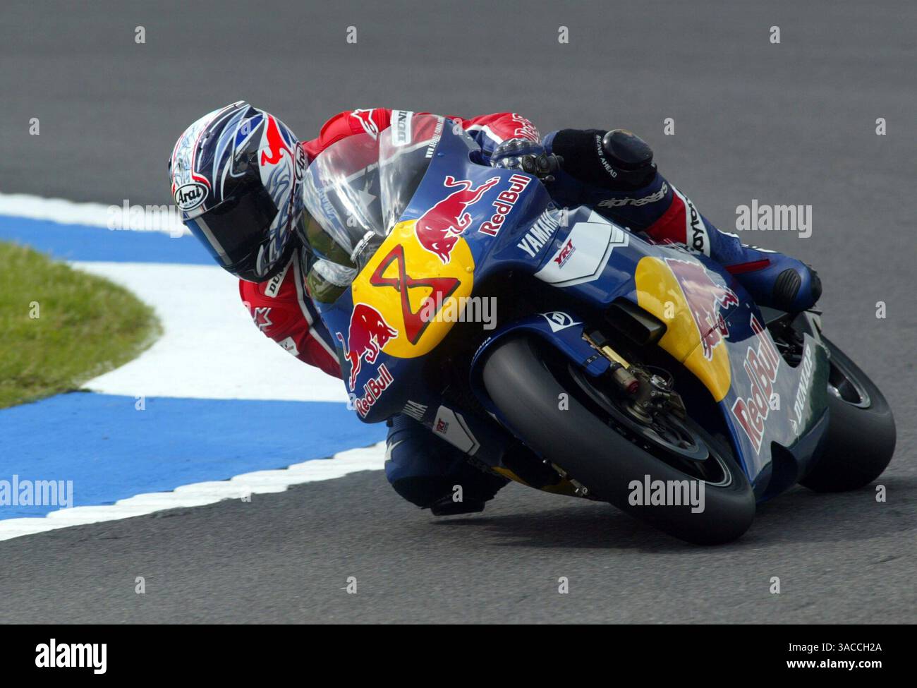 Red bull yamaha wcm hi-res stock photography and images - Alamy