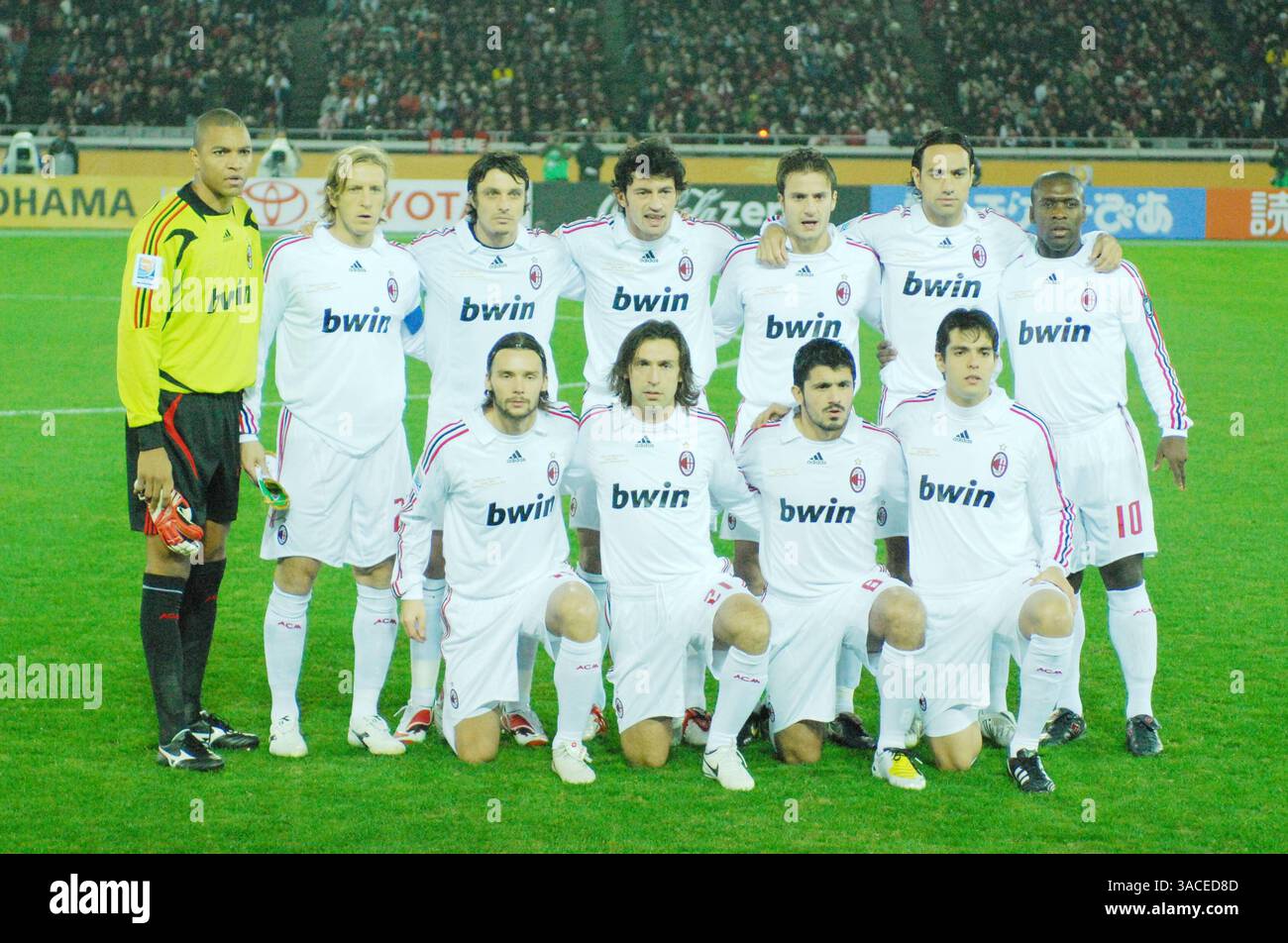 Ac milan 2007 team hi-res stock photography and images - Alamy
