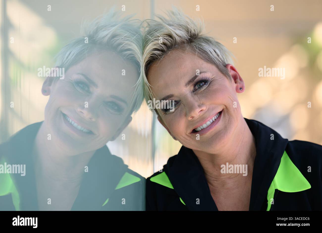 Born Inka Leipzig, Germany. 28th Mar, 2025. Singer and TV presenter Inka Bause ...