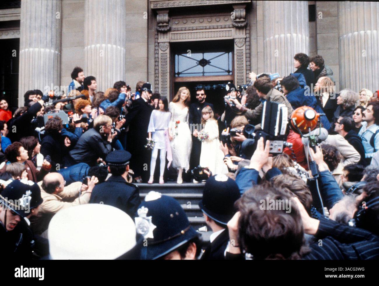 Apr 27, 1981 - London, England, UK - Wedding day of The Beatles drummer ...