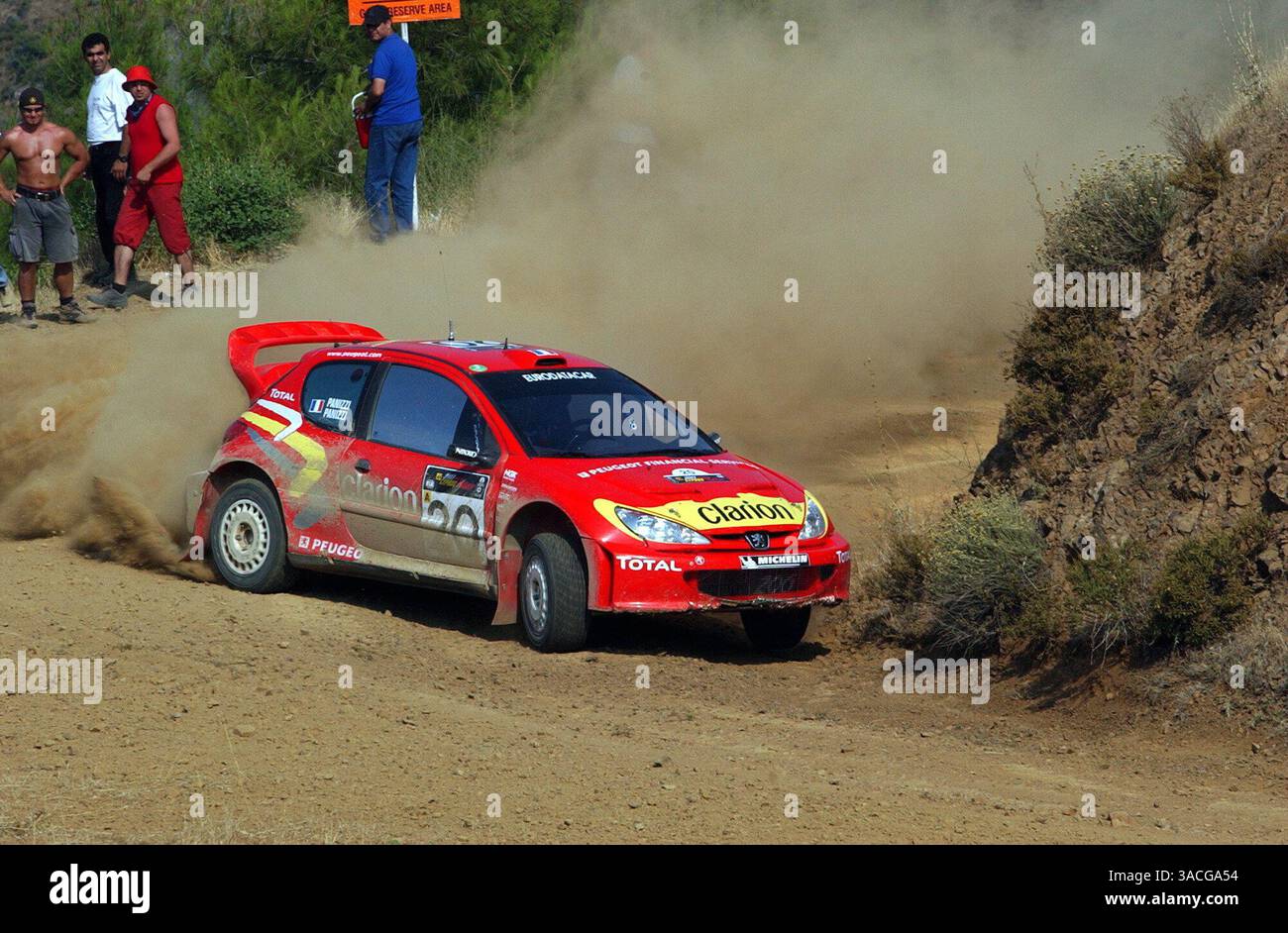 Panizzi Gilles − Panizzi Hervé − Peugeot 206 WRC − Rallye Automobile