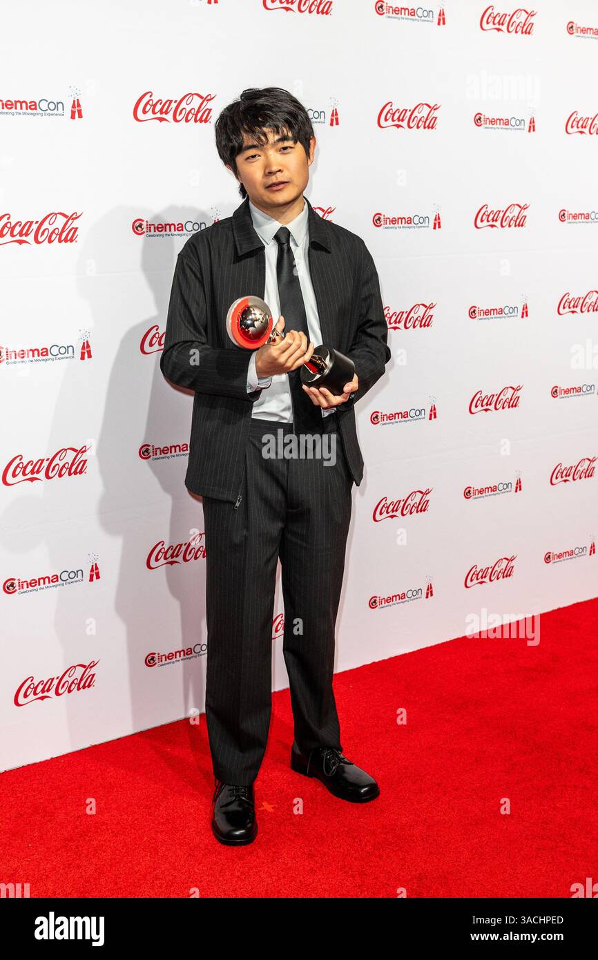 LAS VEGAS, Nevada - Ben Wang at the 2025 Cinemacon Big Screen ...