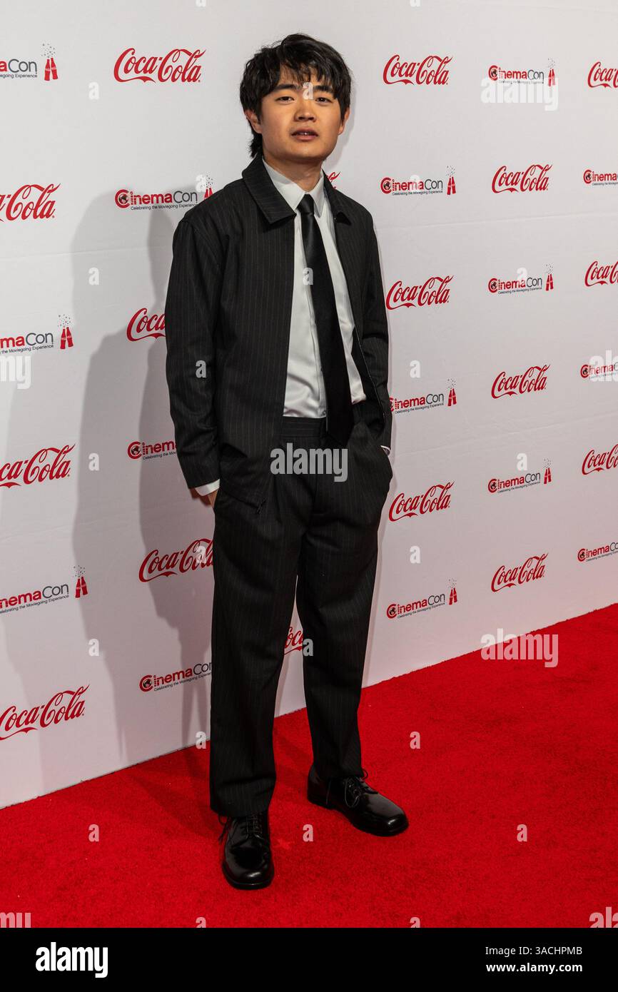 LAS VEGAS, Nevada - Ben Wang at the 2025 Cinemacon Big Screen ...