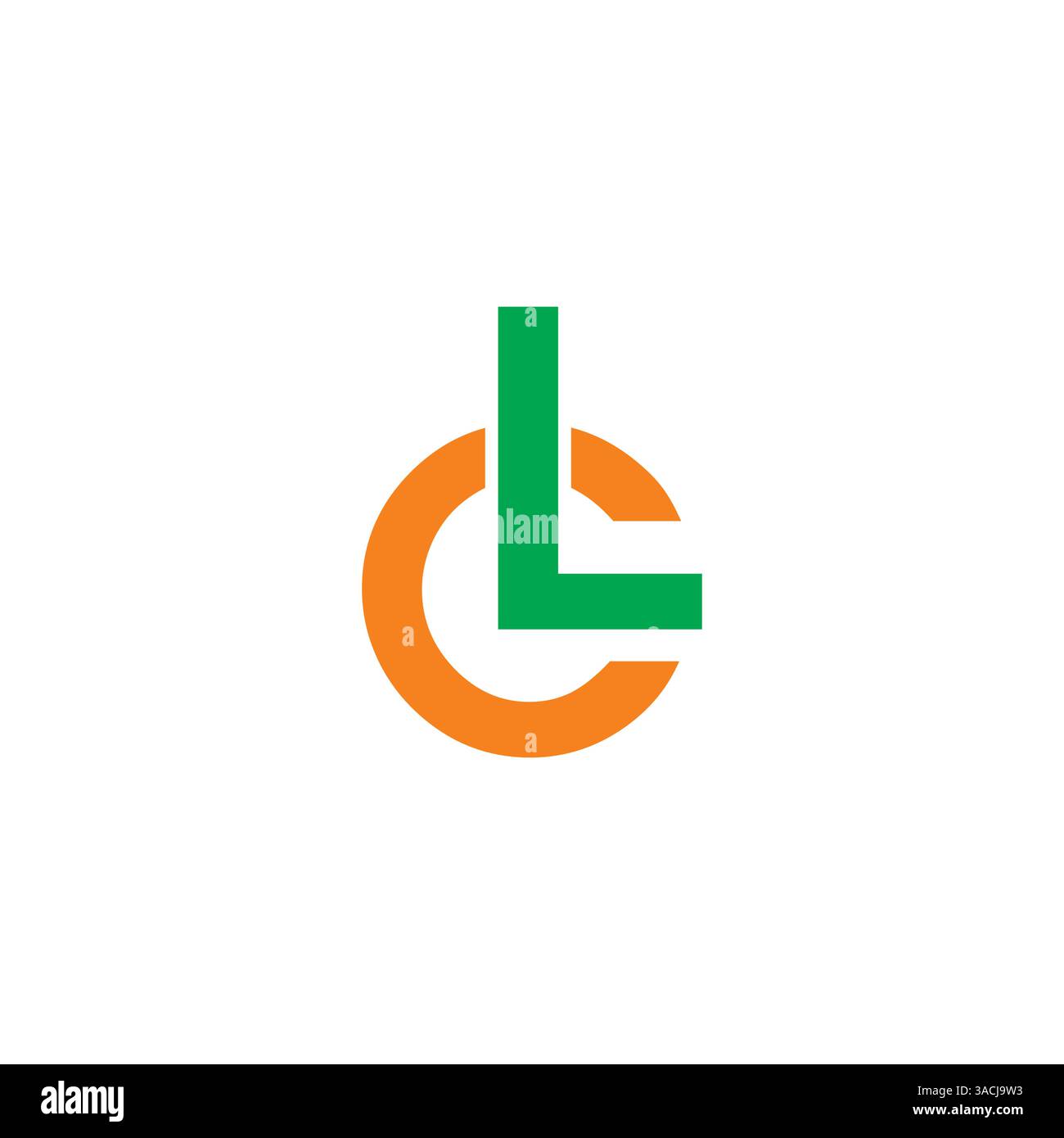 CL, LC Letter logo design template vector Stock Vector