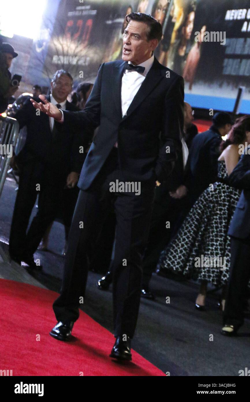New York, NY, USA. 3rd Apr, 2025. George Clooney at the Good Night, and ...